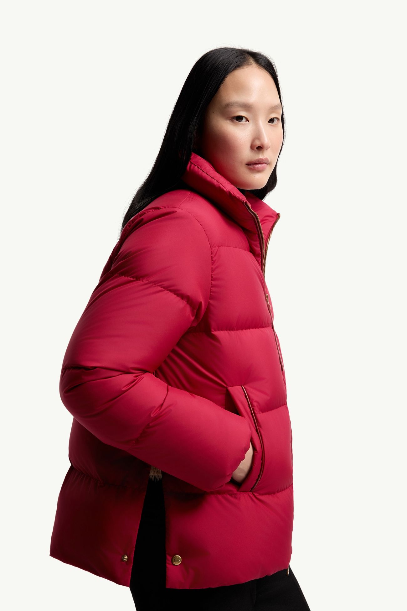 Vivantesse女士短款羽绒夹克外套 女士 红色 Moncler 5