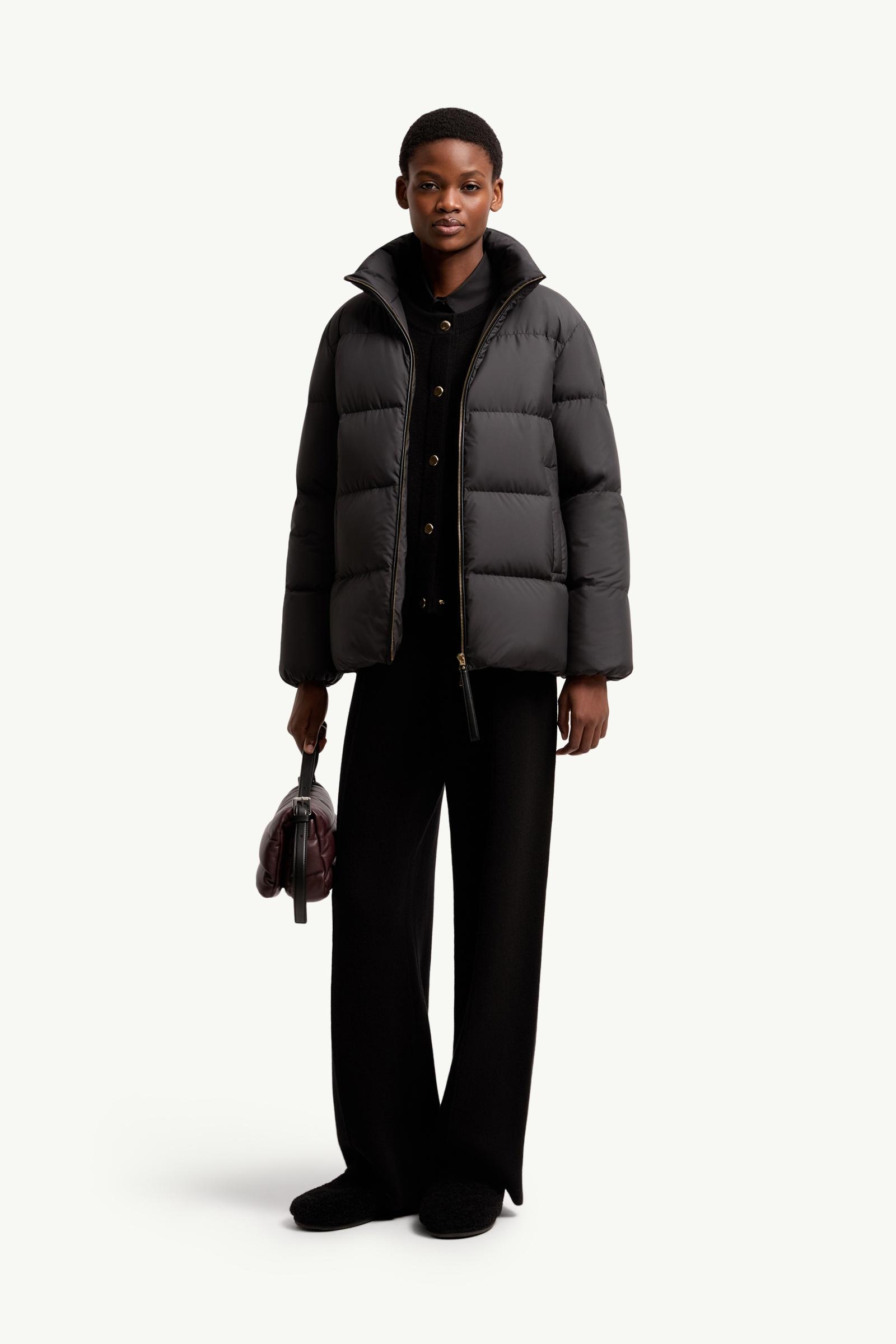 Black Vivantesse Short Down Jacket - Short Down Jackets for Women