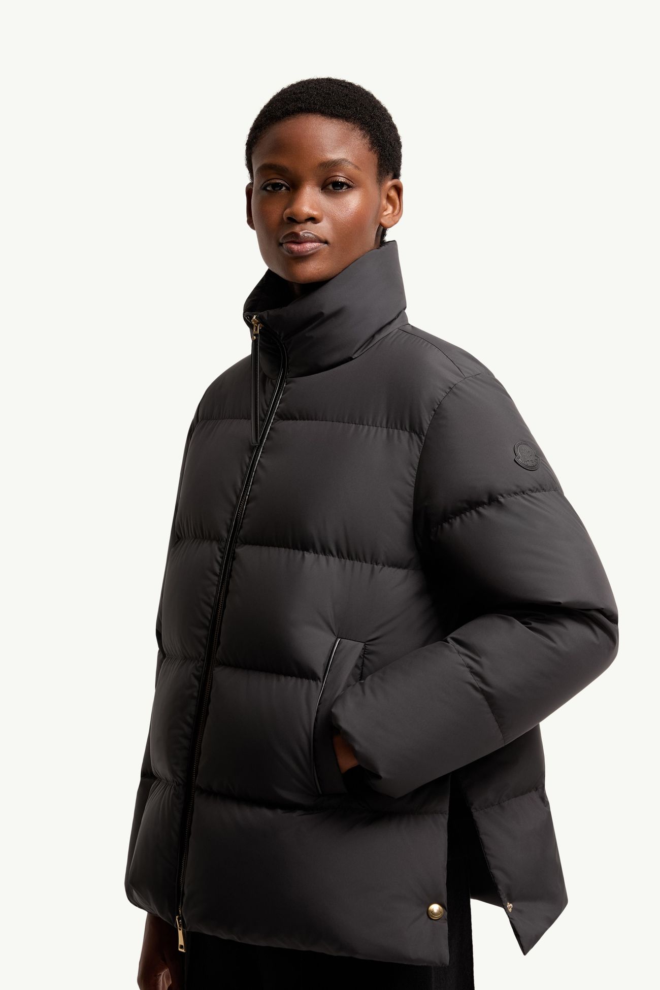 Vivantesse Short Down Jacket Women Black Moncler 5