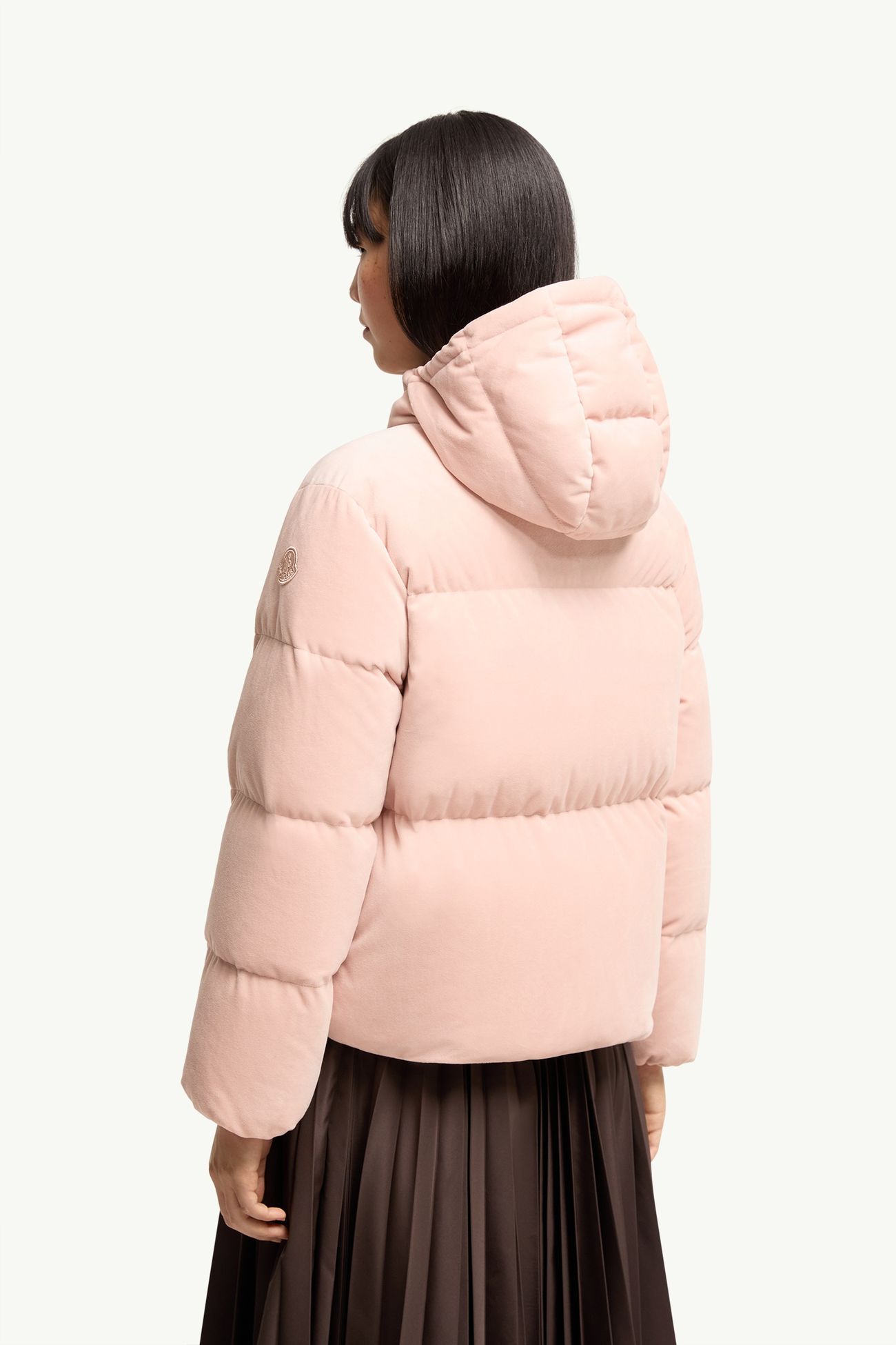 Enigme ショートダウンジャケット レディース ピンク Moncler 4