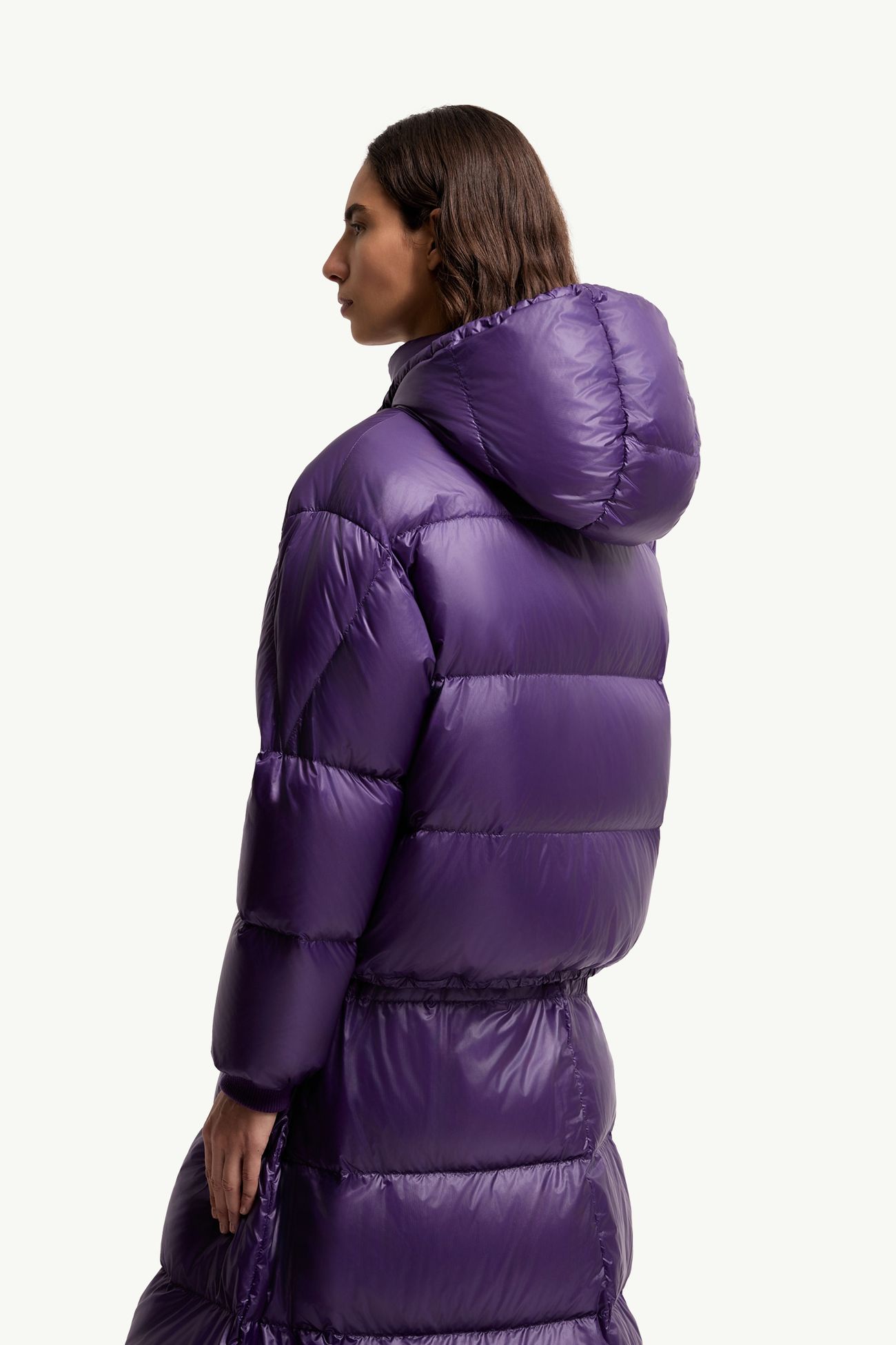 Karakorum女士连帽短款羽绒夹克外套 女士 紫色 Moncler 4