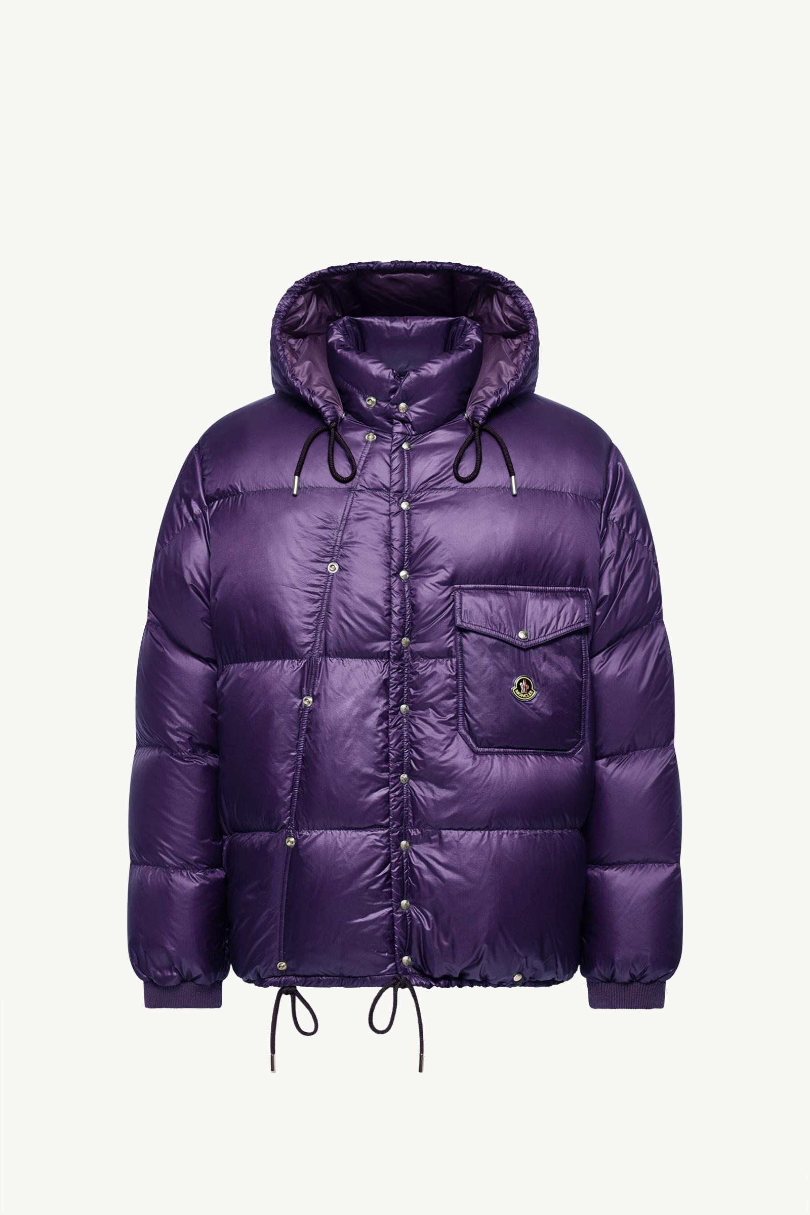 Karakorum Hooded Short Down Jacket Women Purple Moncler, 1 of 0