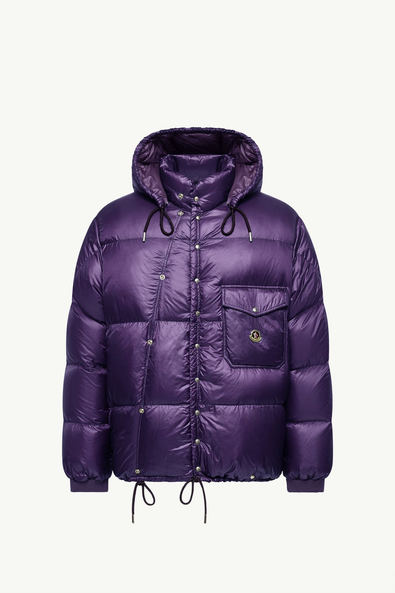 Karakorum連帽短身羽絨外套 女士 紫色 Moncler 2