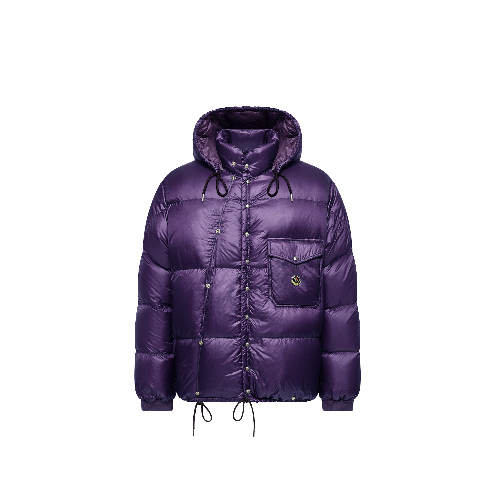 Moncler Karakorum Hooded Short Down Jacket Women da Size: 2