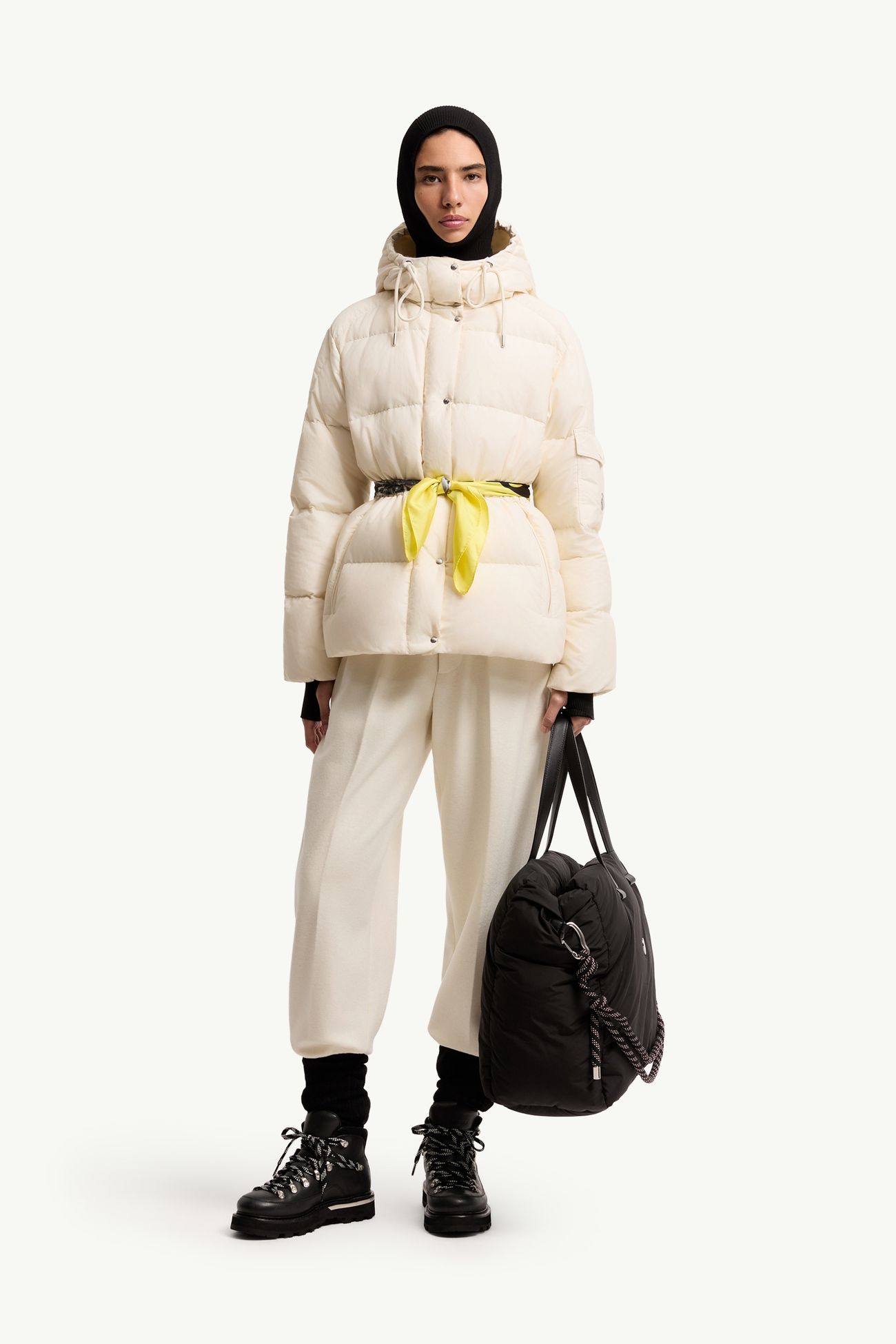 Himalaya女士连帽短款羽绒夹克外套 女士 象牙白 Moncler 0