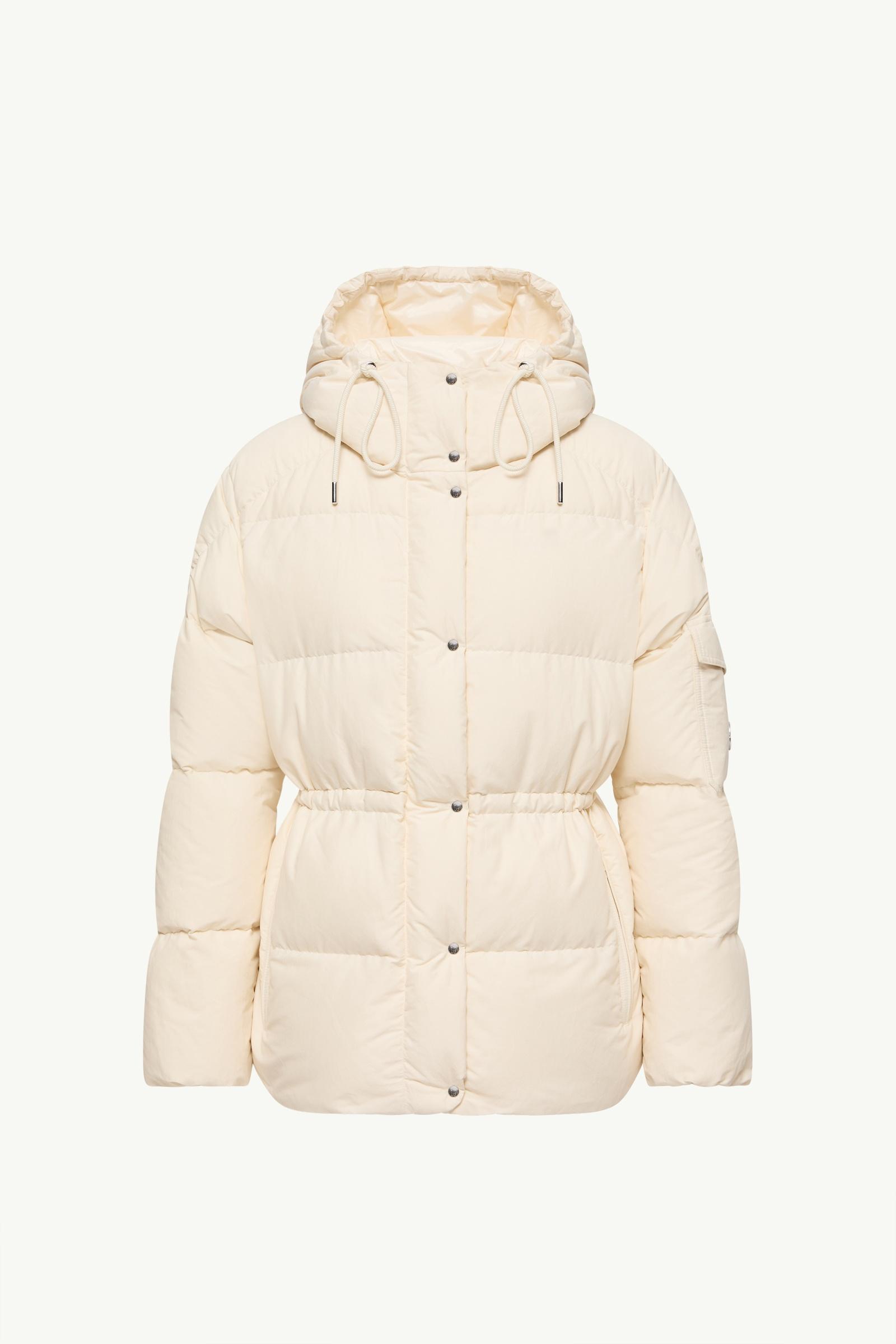 Himalaya kurze Daunenjacke mit Kapuze Damen Weiß-Elfenbein Moncler, 1 of 0
