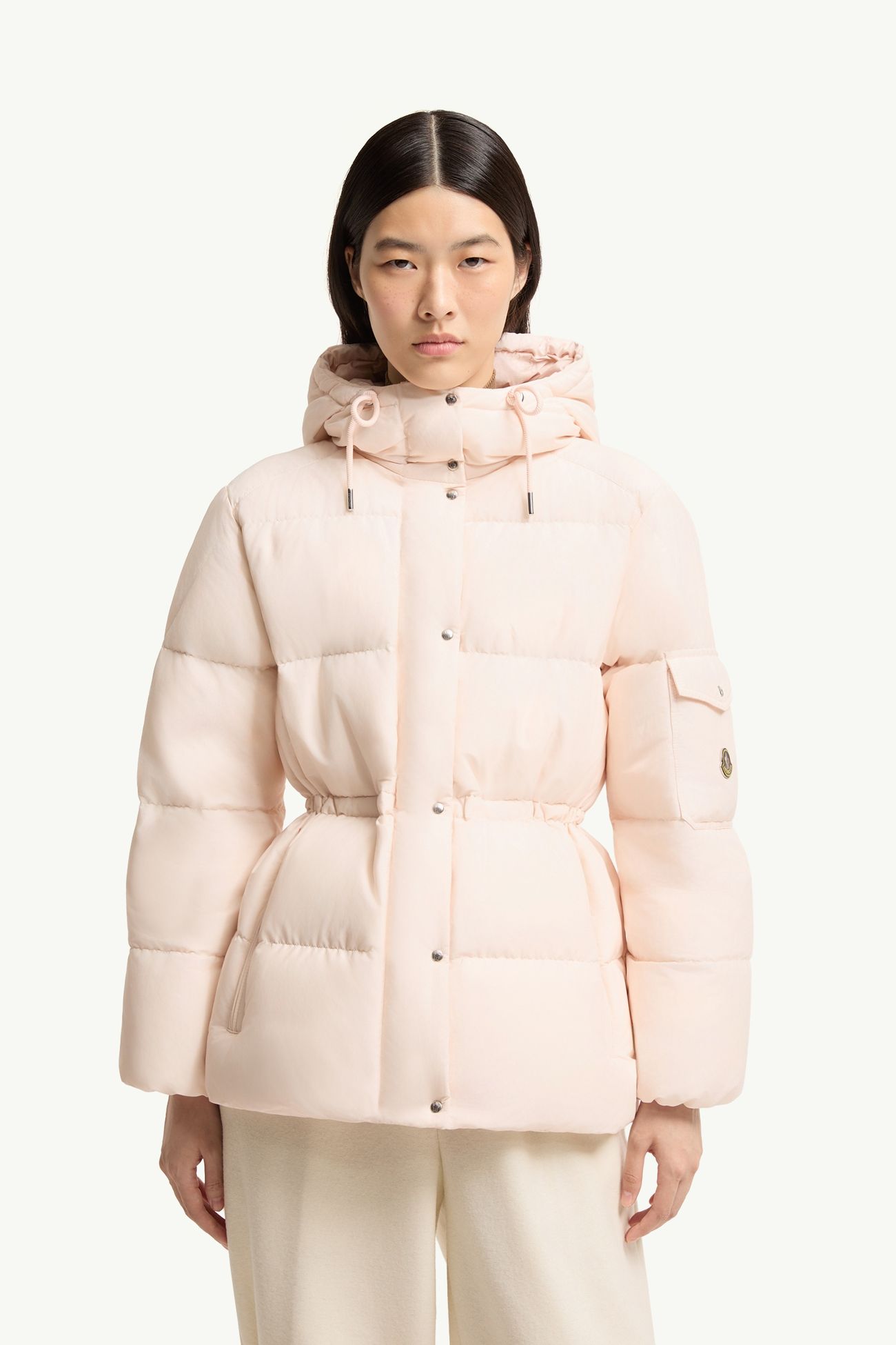 Doudoune courte Ă capuche Himalaya Femmes Rose Clair Moncler 3