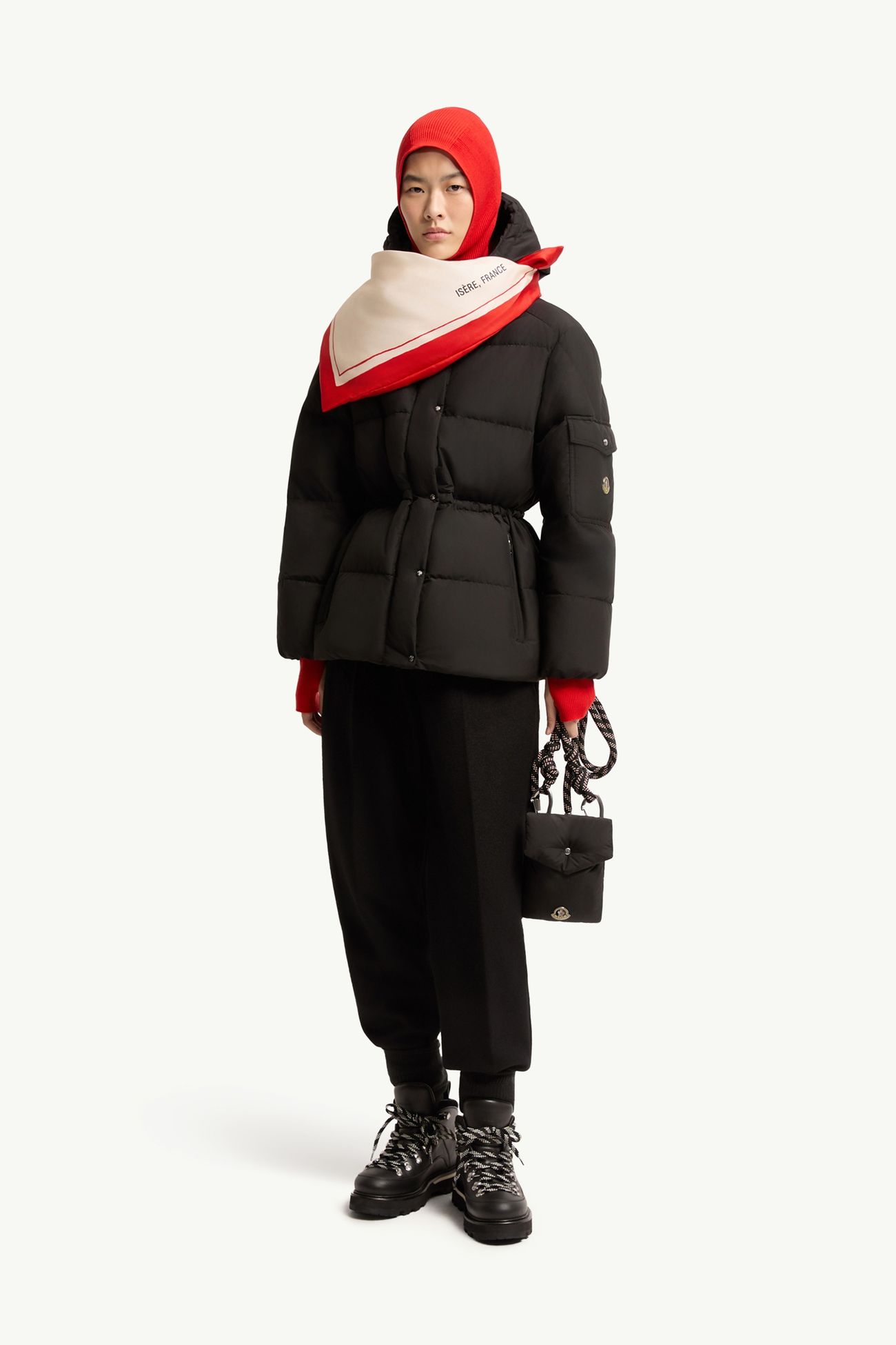 Himalaya連帽短身羽絨外套 女士 黑色 Moncler 0