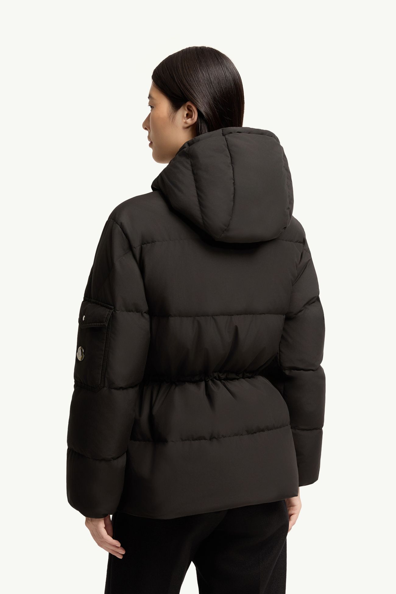 Himalaya連帽短身羽絨外套 女士 黑色 Moncler 4