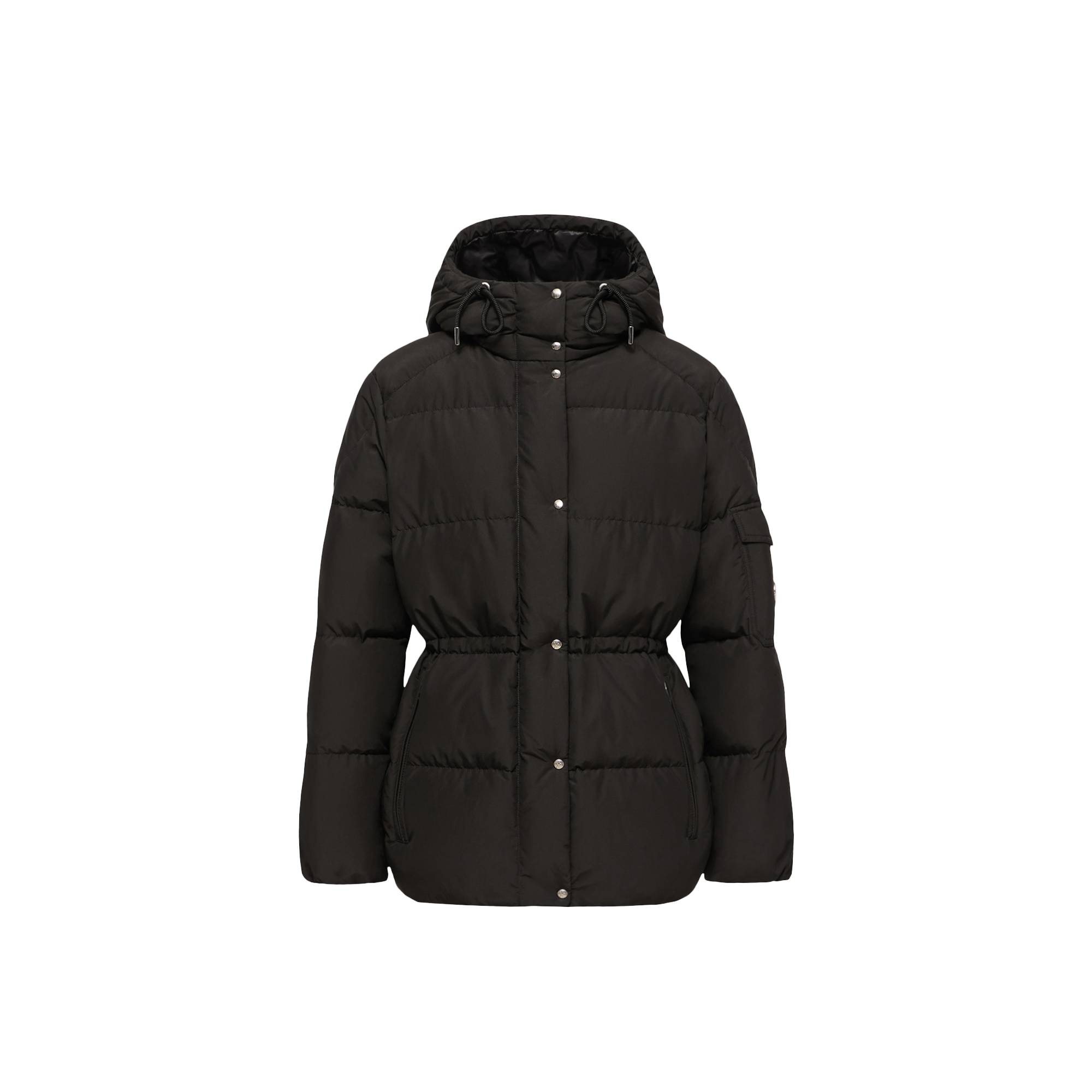 Moncler Himalaya Hooded Short Down Jacket Women da Size: 1