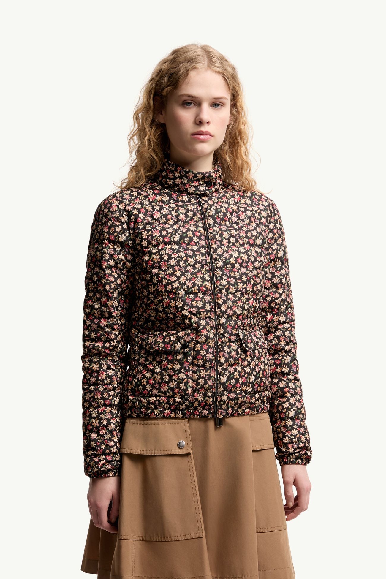 Florlans Packable Down Jacket Women Black & Pink Moncler 3