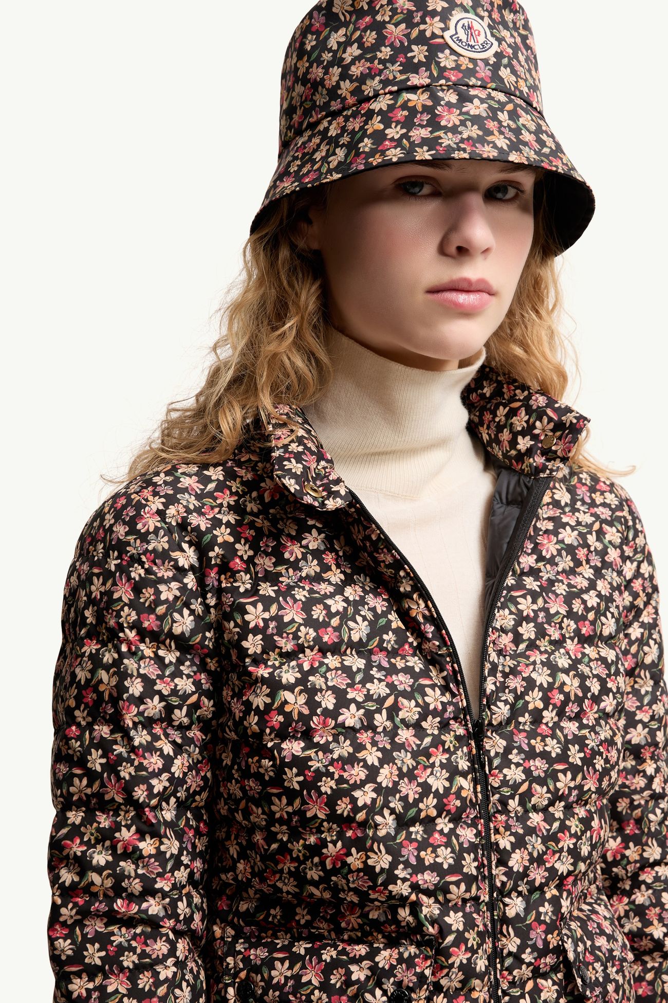 Florlans Packable Down Jacket Women Black & Pink Moncler 5