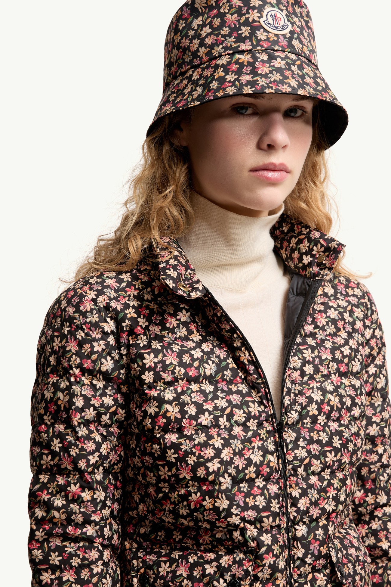 Florlans可收納式羽絨外套 女士 黑色和粉紅色 Moncler 5