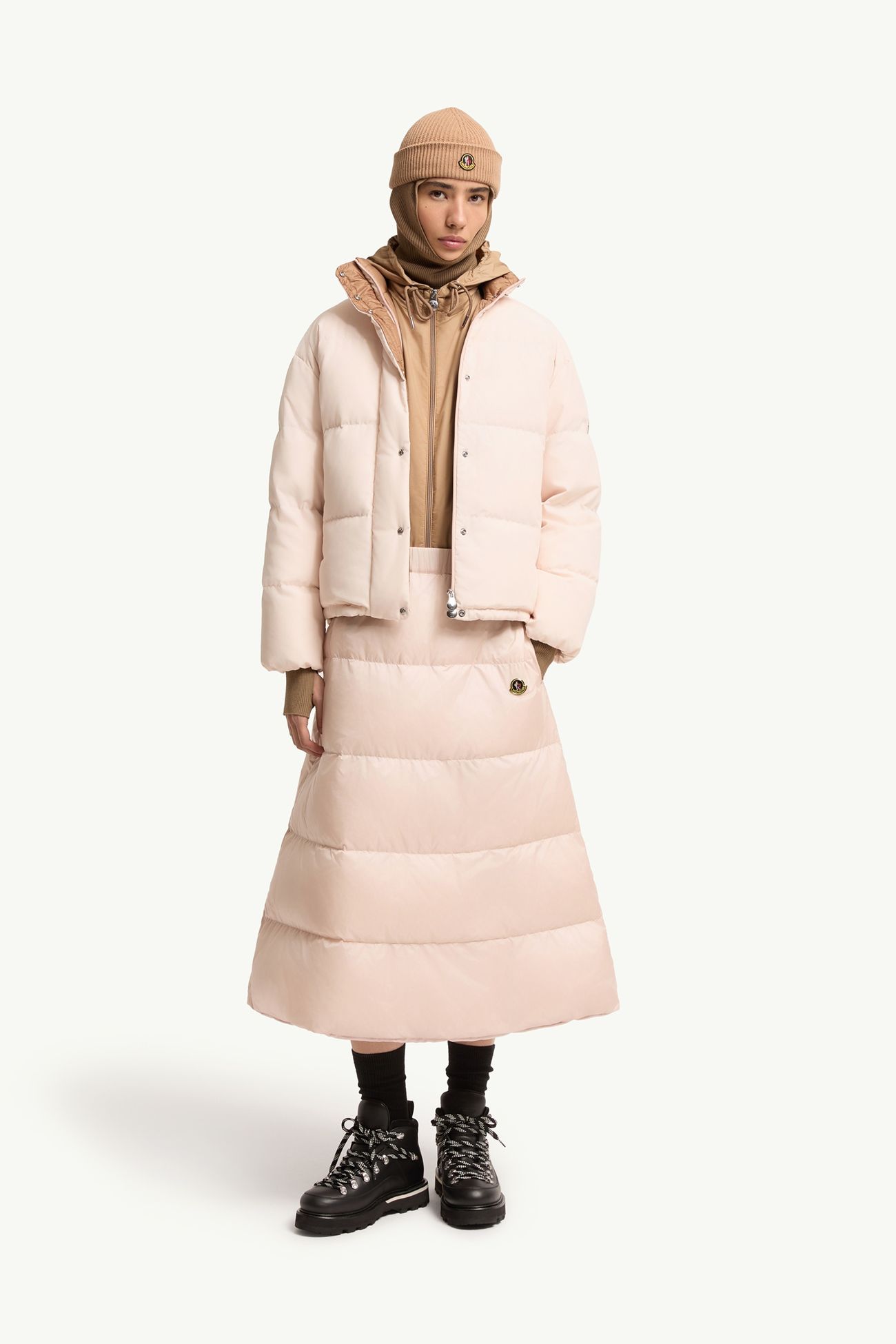 Verone Short Down Jacket Women Light Pink Moncler 0