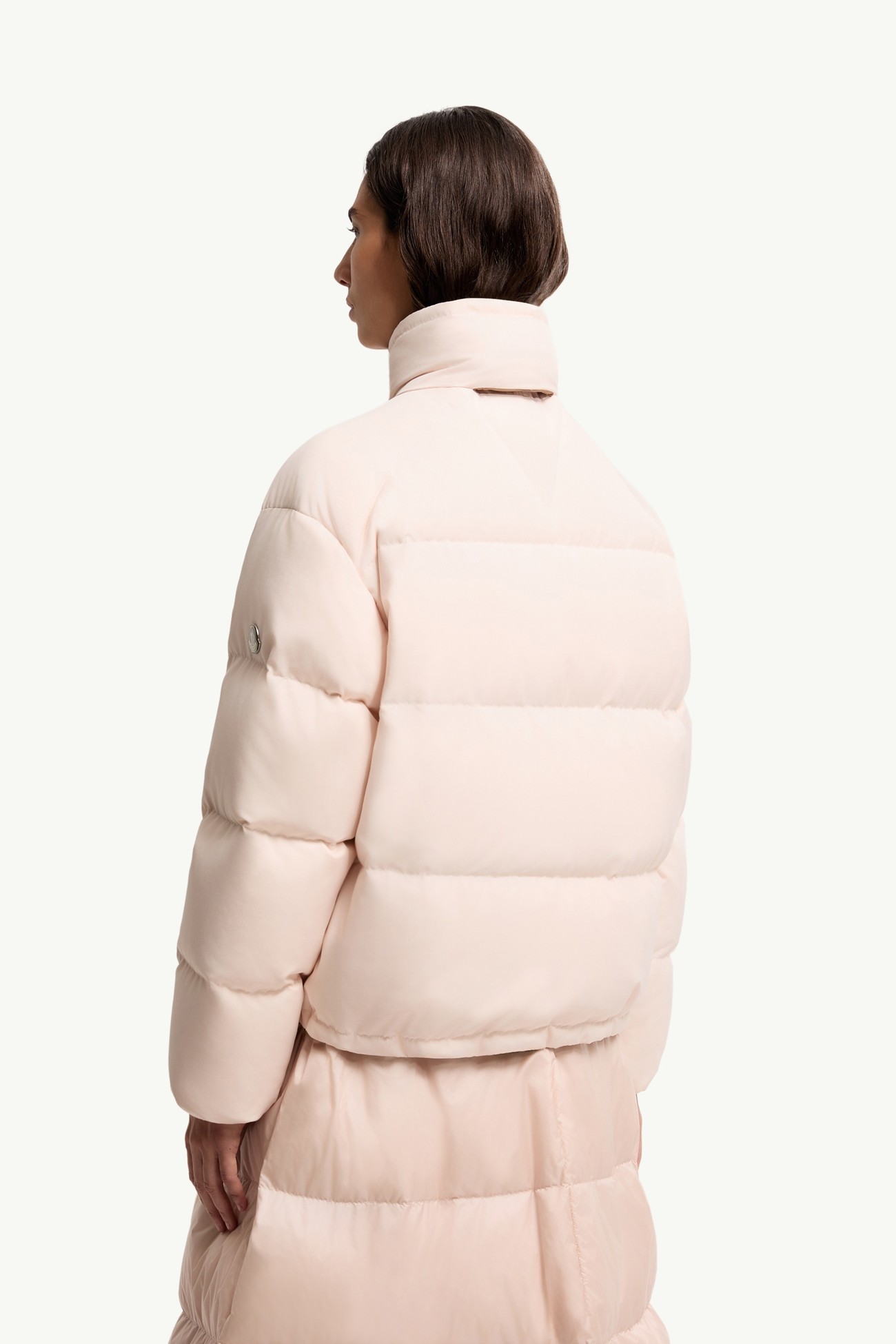 Verone Short Down Jacket Women Light Pink Moncler 4
