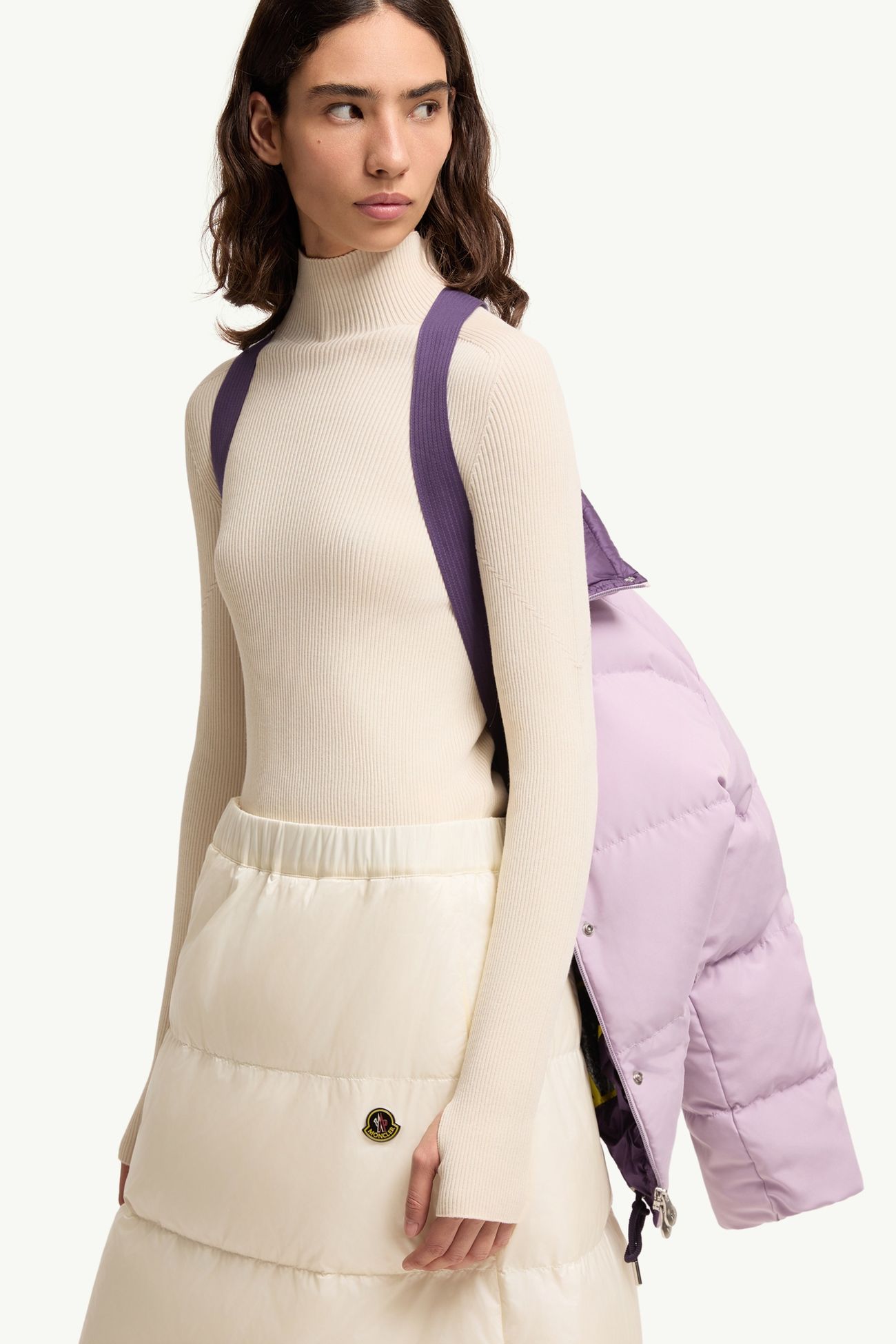 Verone Short Down Jacket Women Lilac Moncler 6