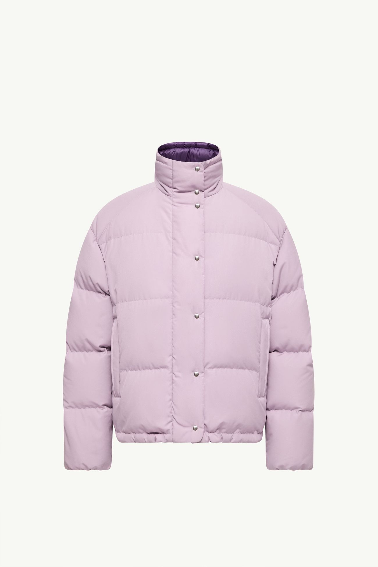 Verone kurze Daunenjacke Damen Flieder Moncler 2