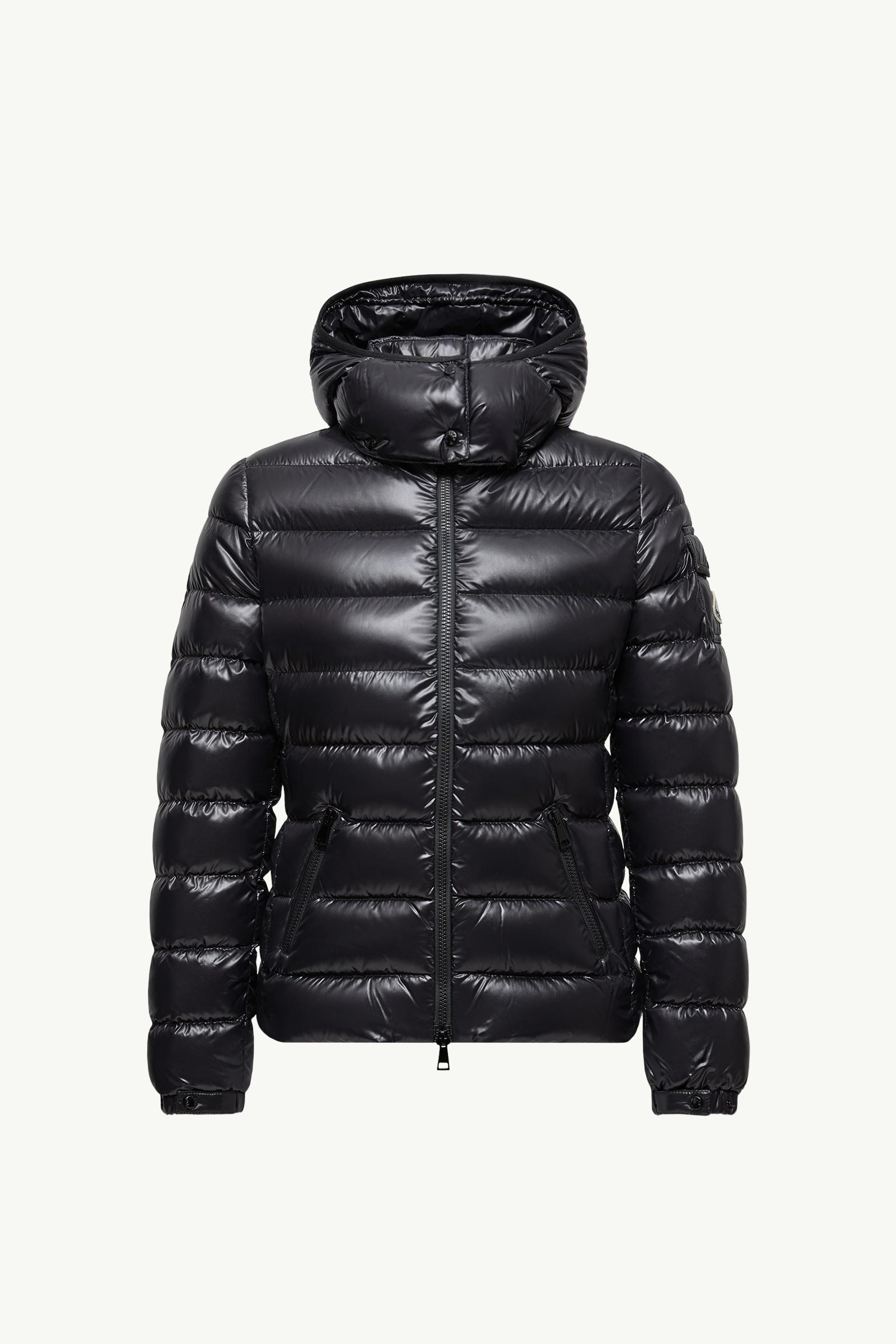 Bady Hooded Short Down Jacket Women Black Moncler