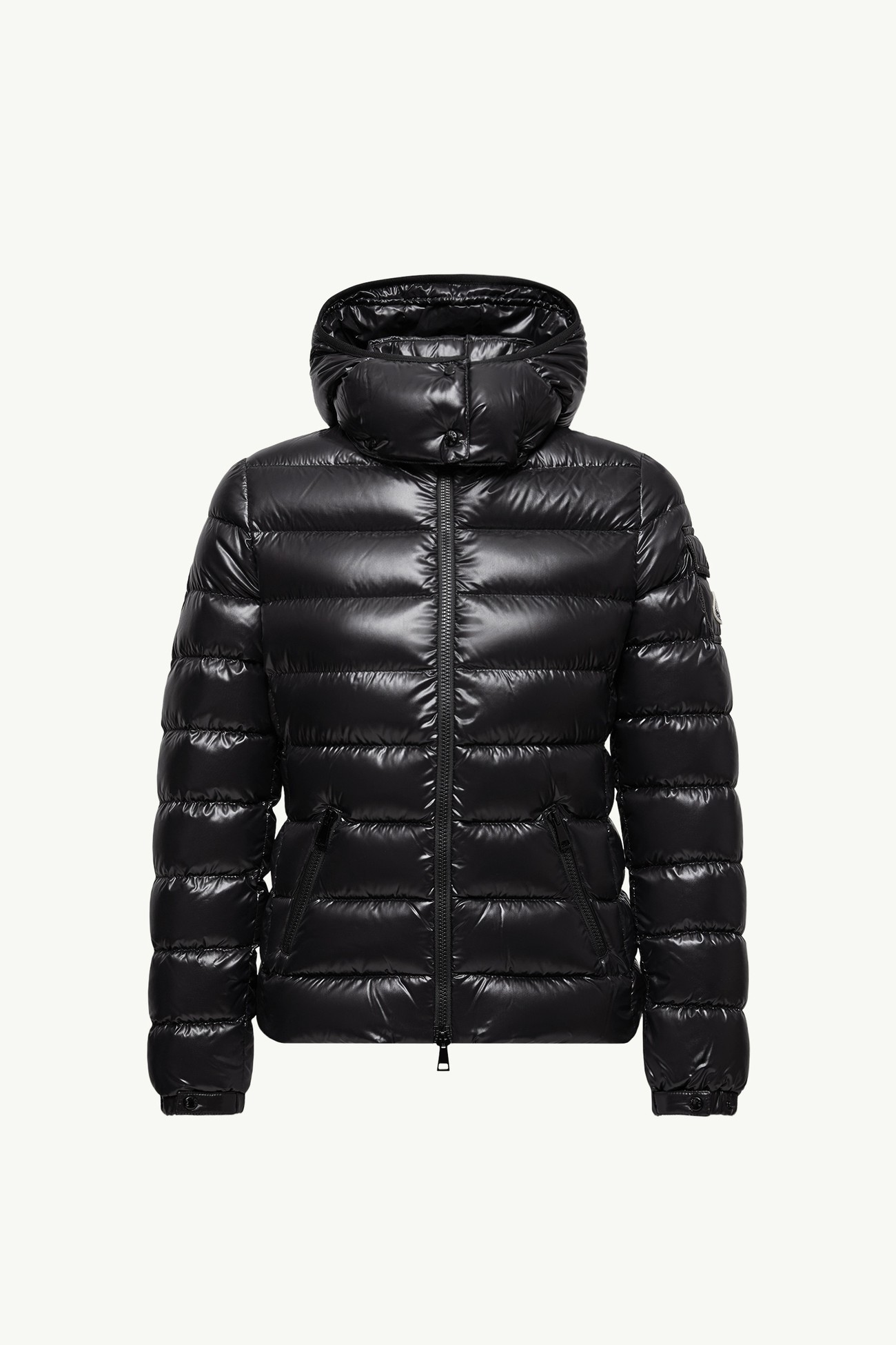 Bady Hooded Short Down Jacket Women Black Moncler 2