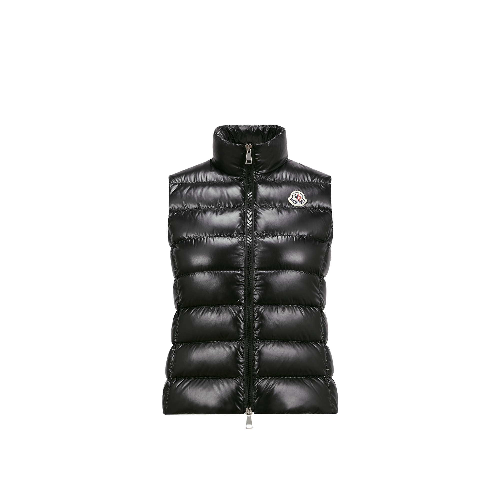 Moncler   Ghany Down Gilet for Women in Black, Size: 14