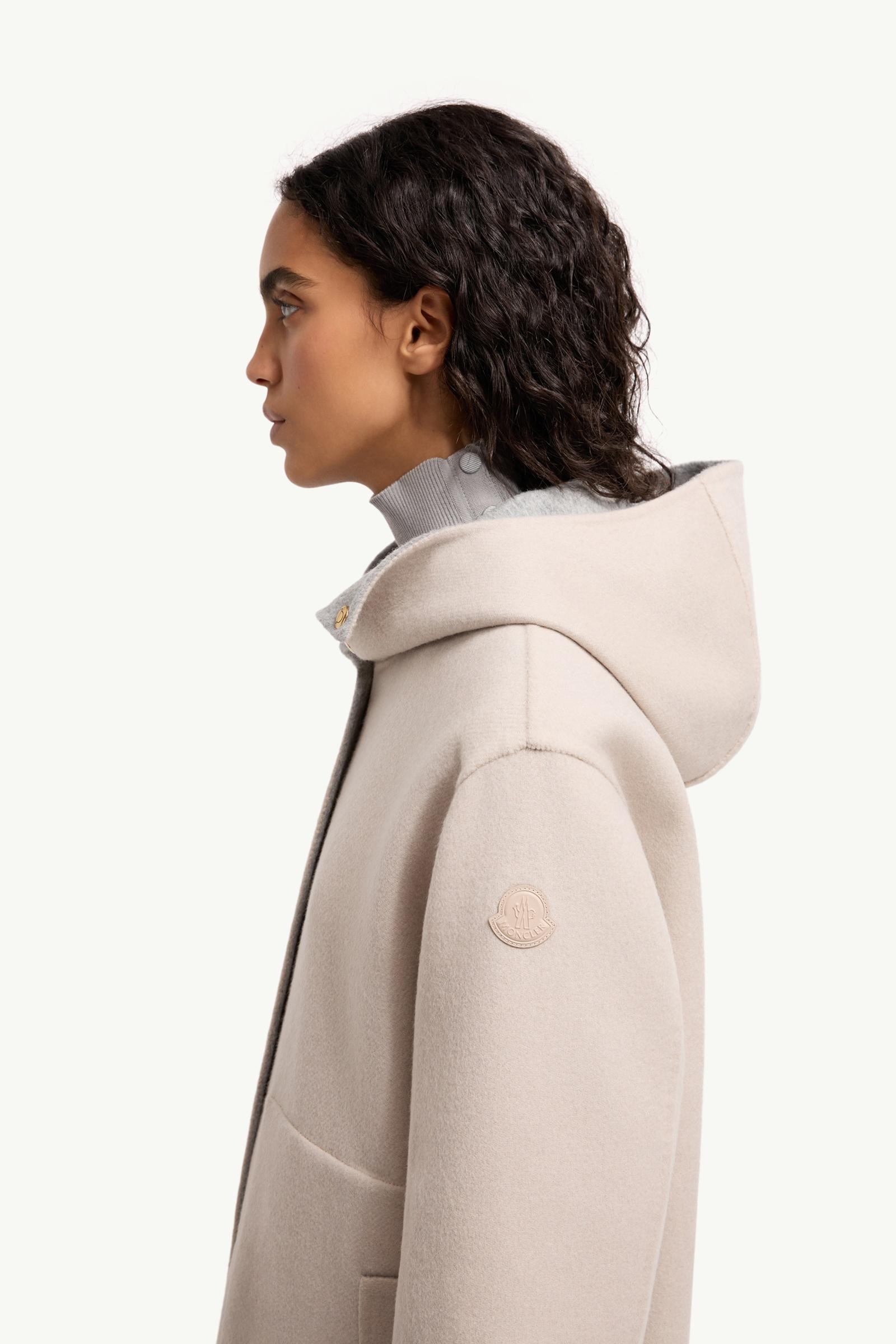 Grey Anthrene 3-in-1 Wool & Cashmere Blend Hooded Down Jacket