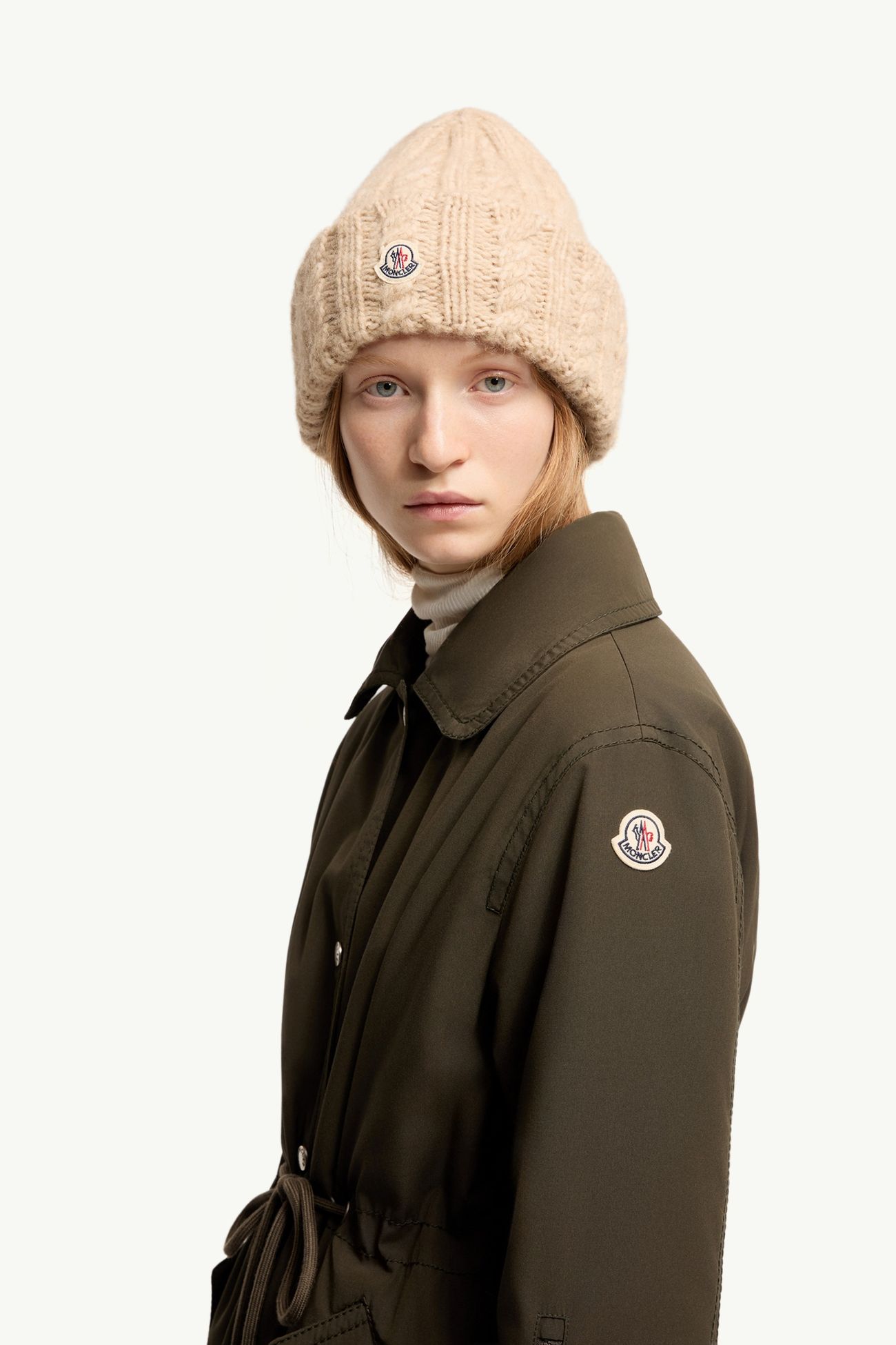 Halicte ๋กฑ ๋ค์ด ํ์นด ์ฌ์ฑ ๋คํฌ ๊ทธ๋ฆฐ Moncler 1