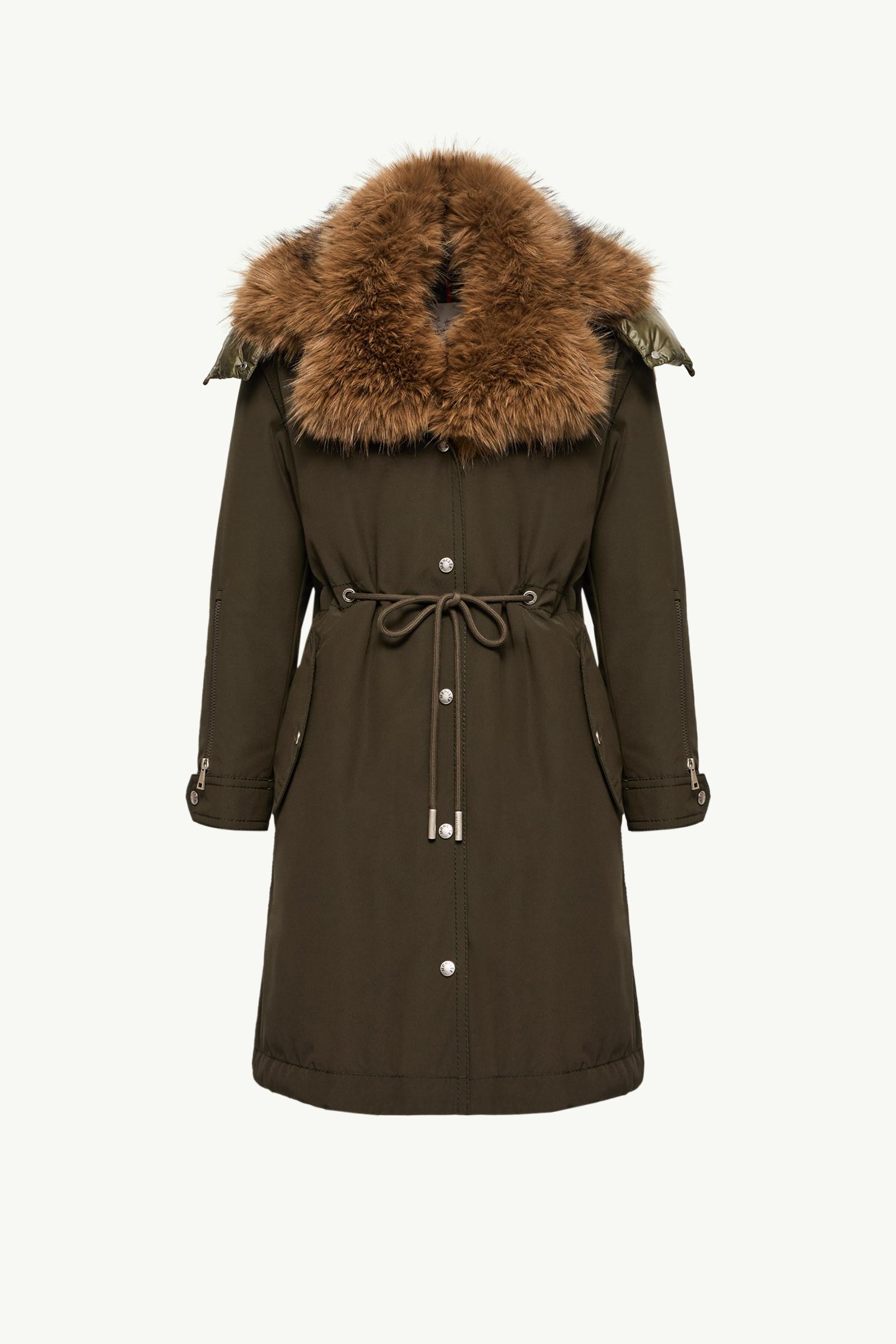 Halicte Long Down Parka Women Dark Green Moncler, 1 of 0