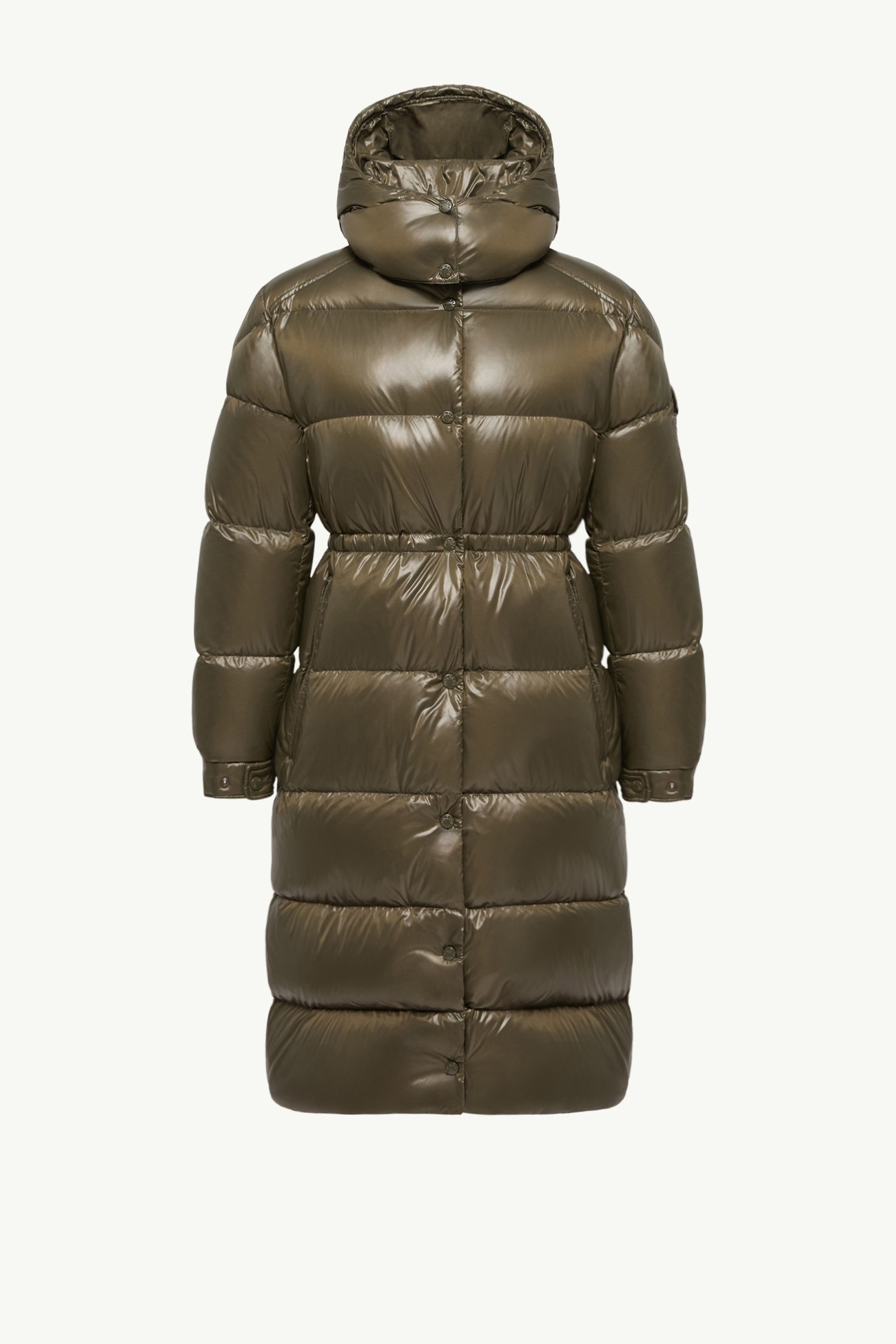 Doudoune longue à capuche Cavettaz Femmes Vert Foncé Moncler 2