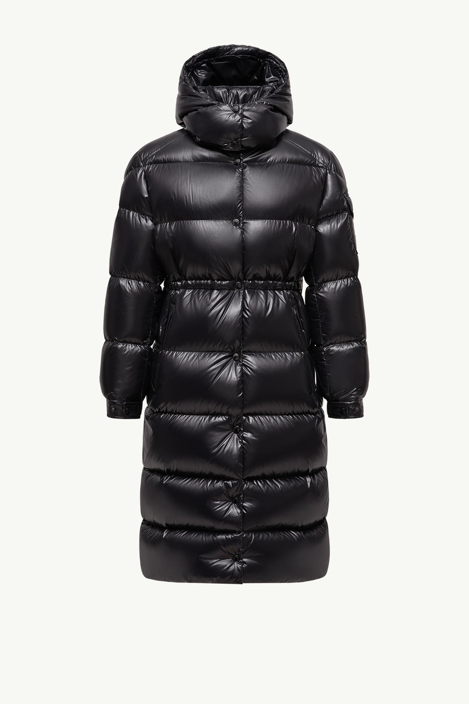 Cavettaz Hooded Long Down Jacket Women Black Moncler, 1 of 0