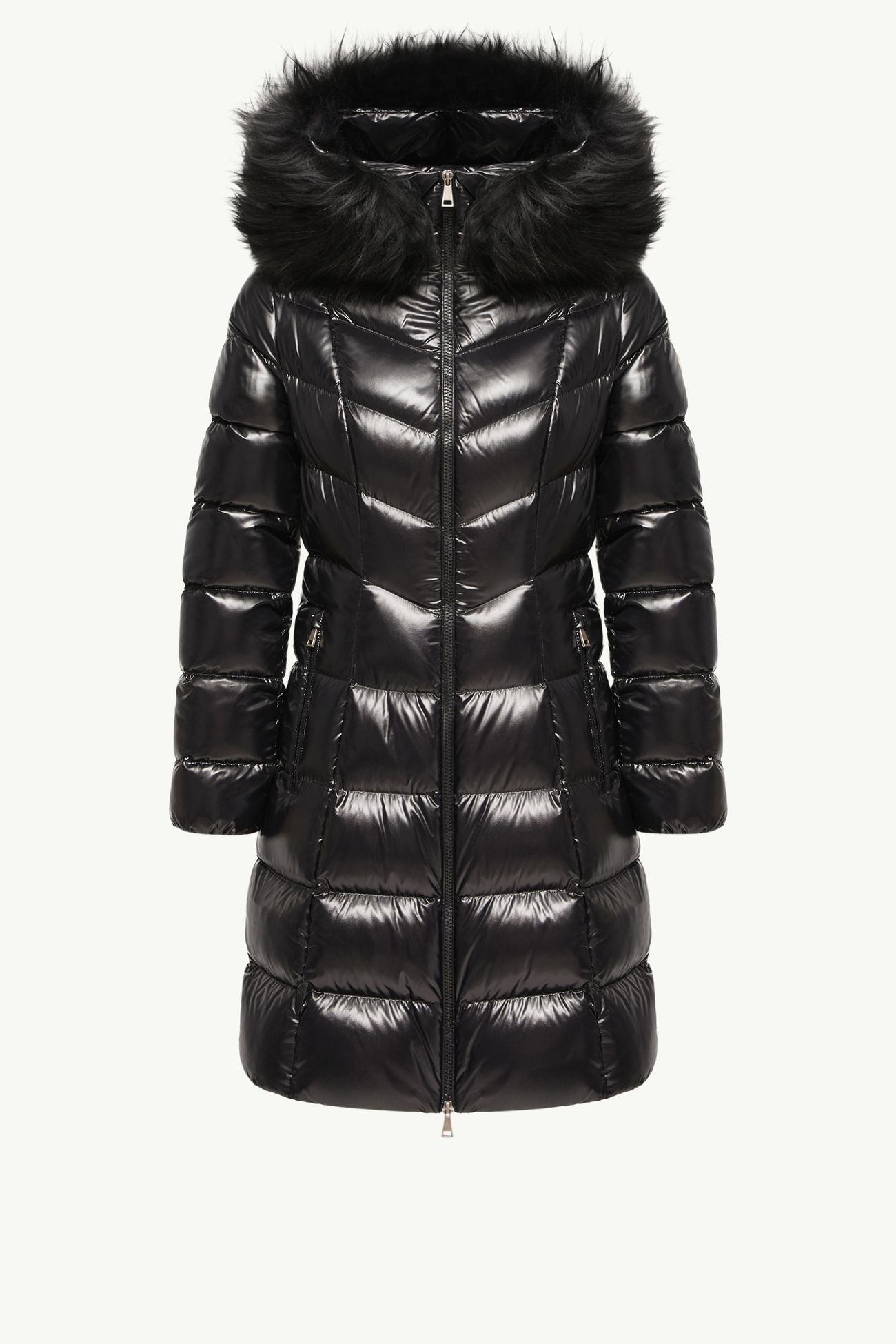 Fulmarusse Daunenjacke mit Kapuze Damen Schwarz Moncler 2