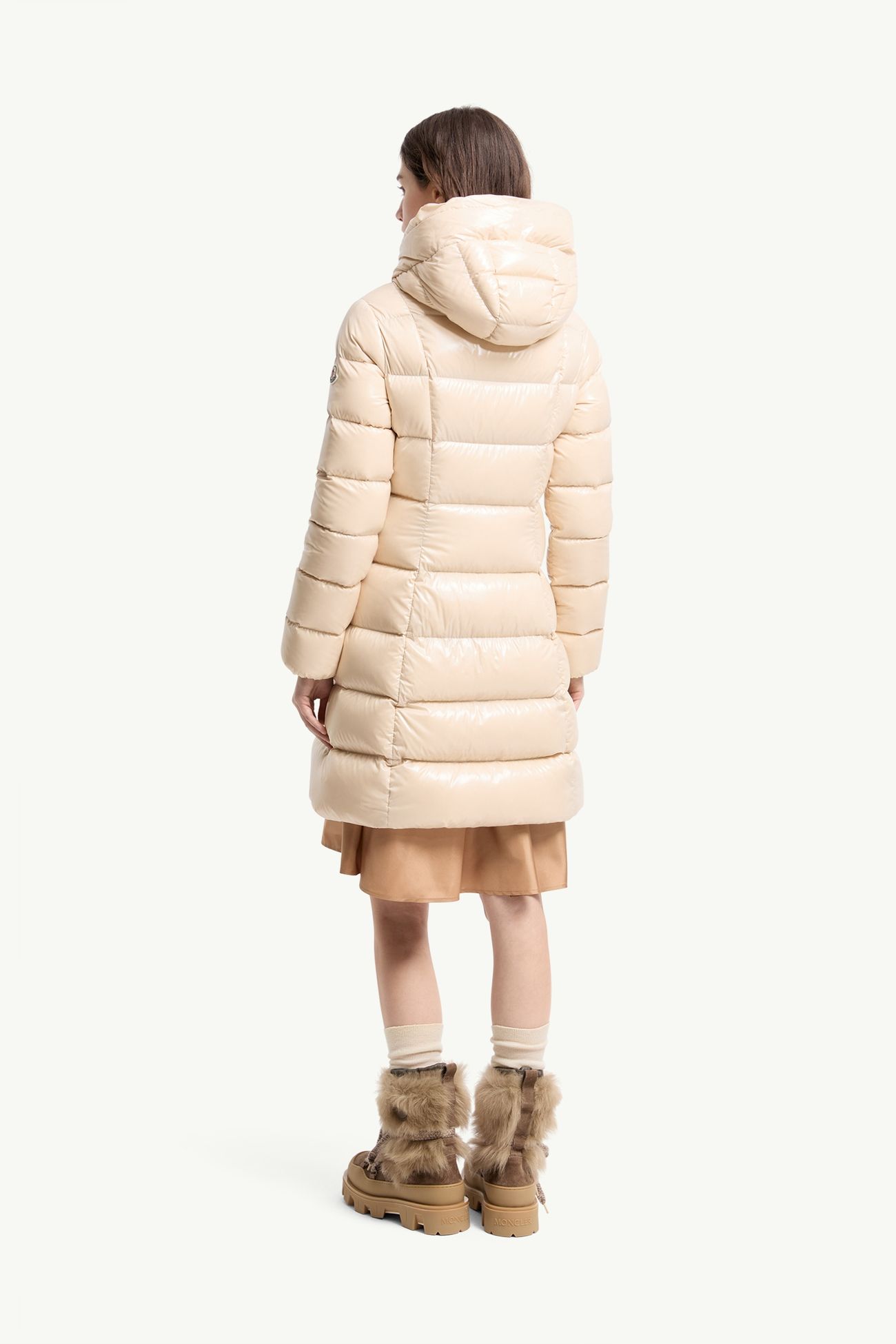 Marusse ダウンジャケット レディース ライトベージュ Moncler 4