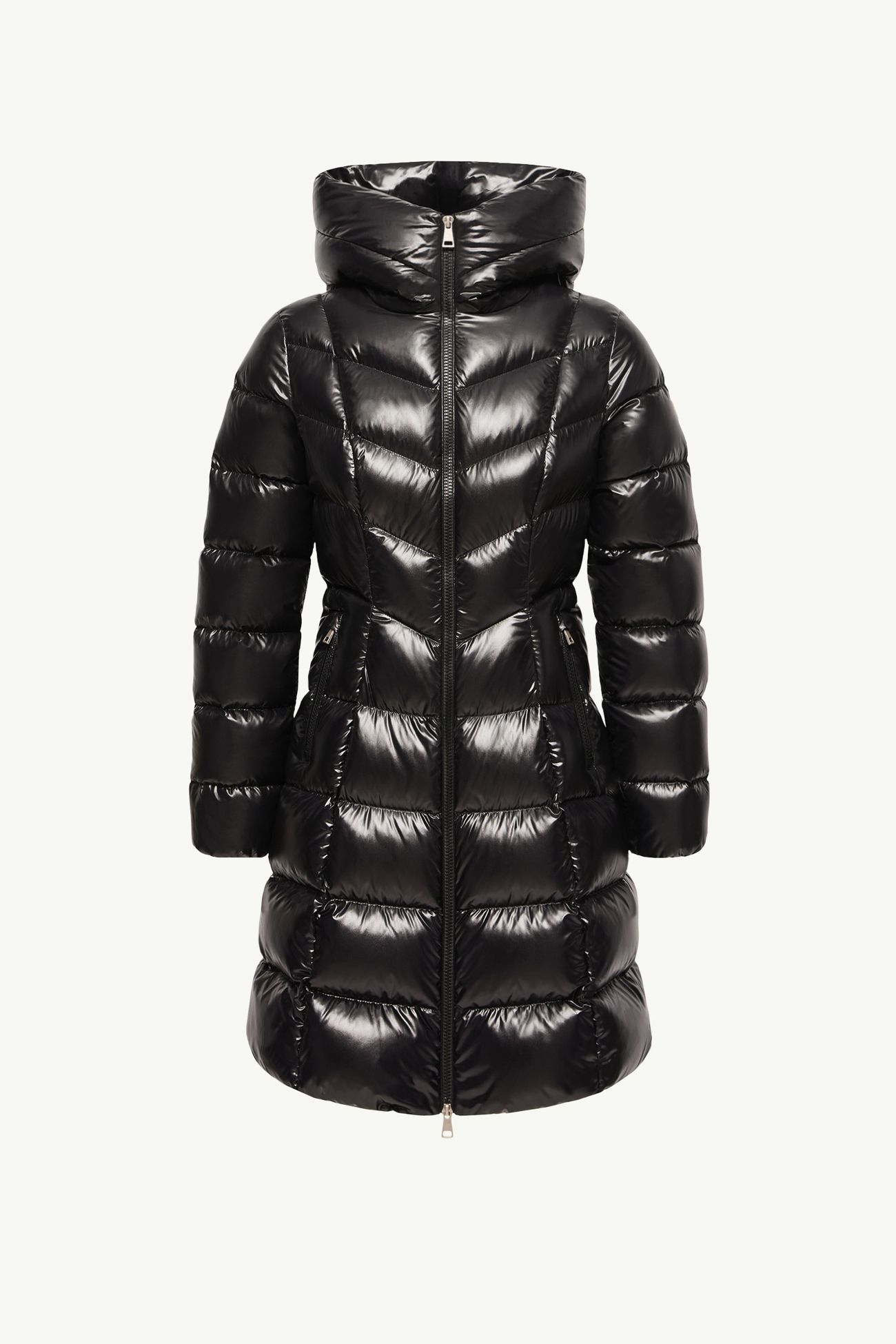 Plumífero de largo medio con capucha Marusse Mujer Negro Moncler 2