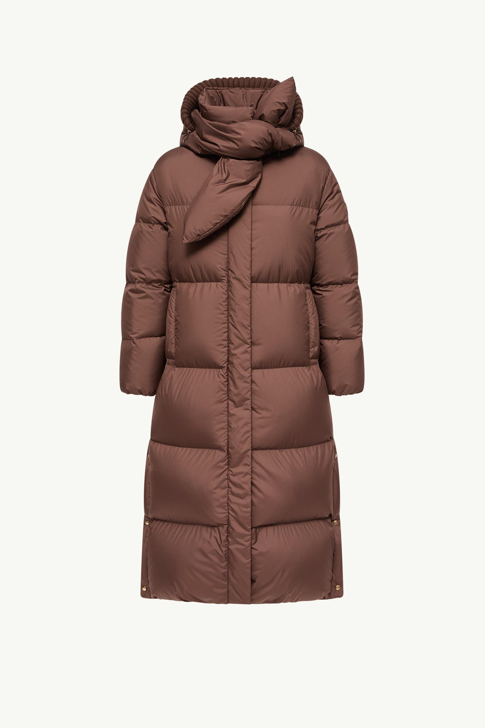 Ornement連帽長身羽絨外套 女士 啡色 Moncler, 1 of 0