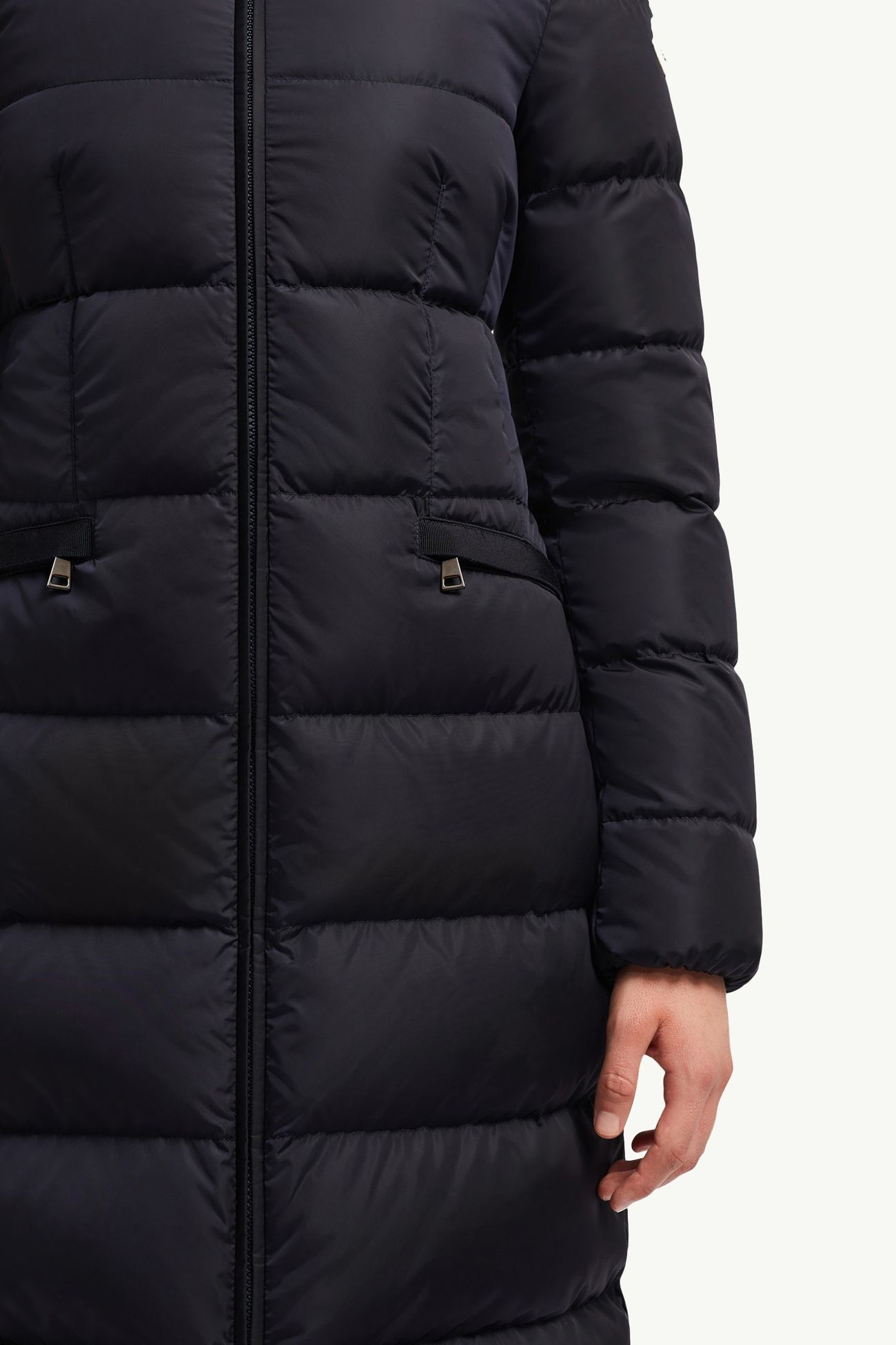 Avocette ロングダウンジャケット レディース ナイトブルー Moncler 5