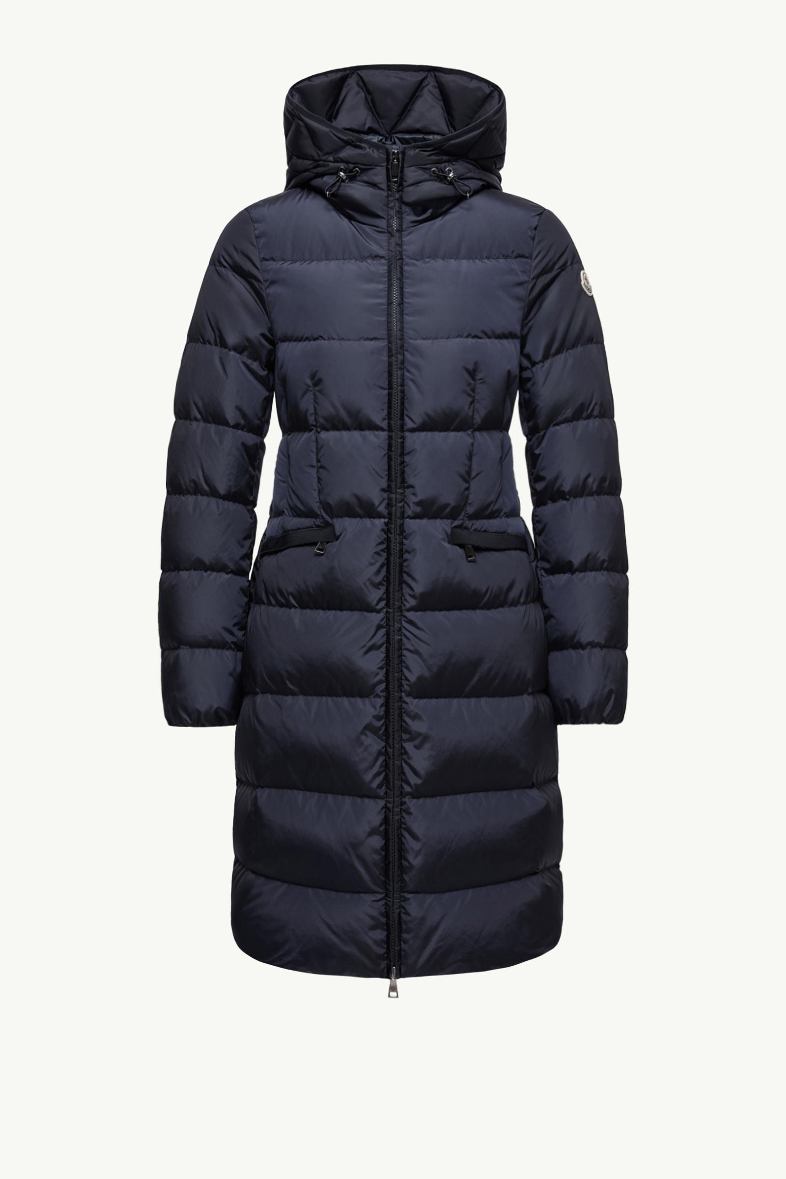 Doudoune longue Avocette à capuche Femmes Bleu Nuit Moncler