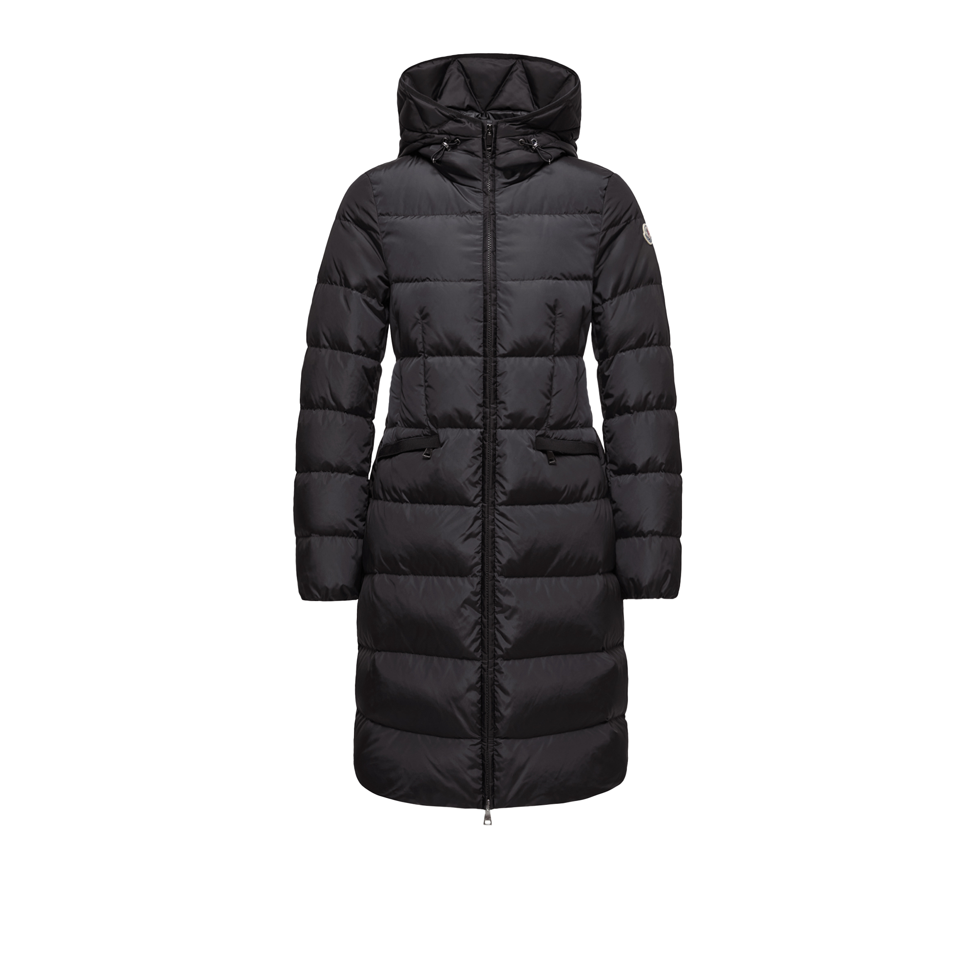 Moncler Avocette Hooded Long Down Jacket für Women in Blue in Size: 0