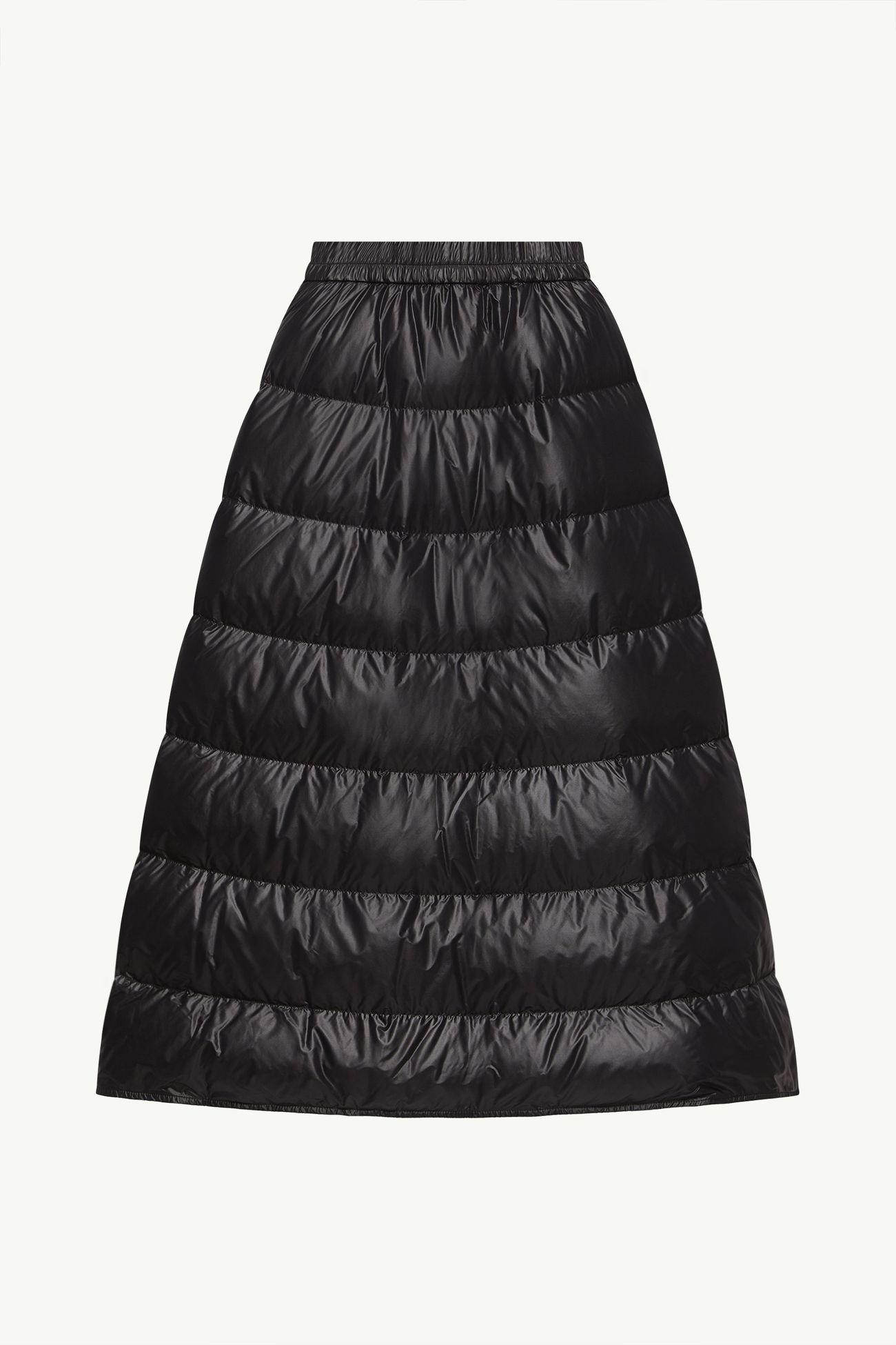 A-Line Down Midi Skirt Women Black Moncler 2