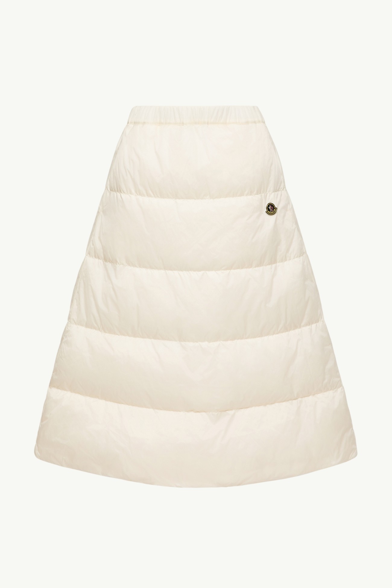Reversible Wool Twill Padded Midi Skirt Women White Moncler 2