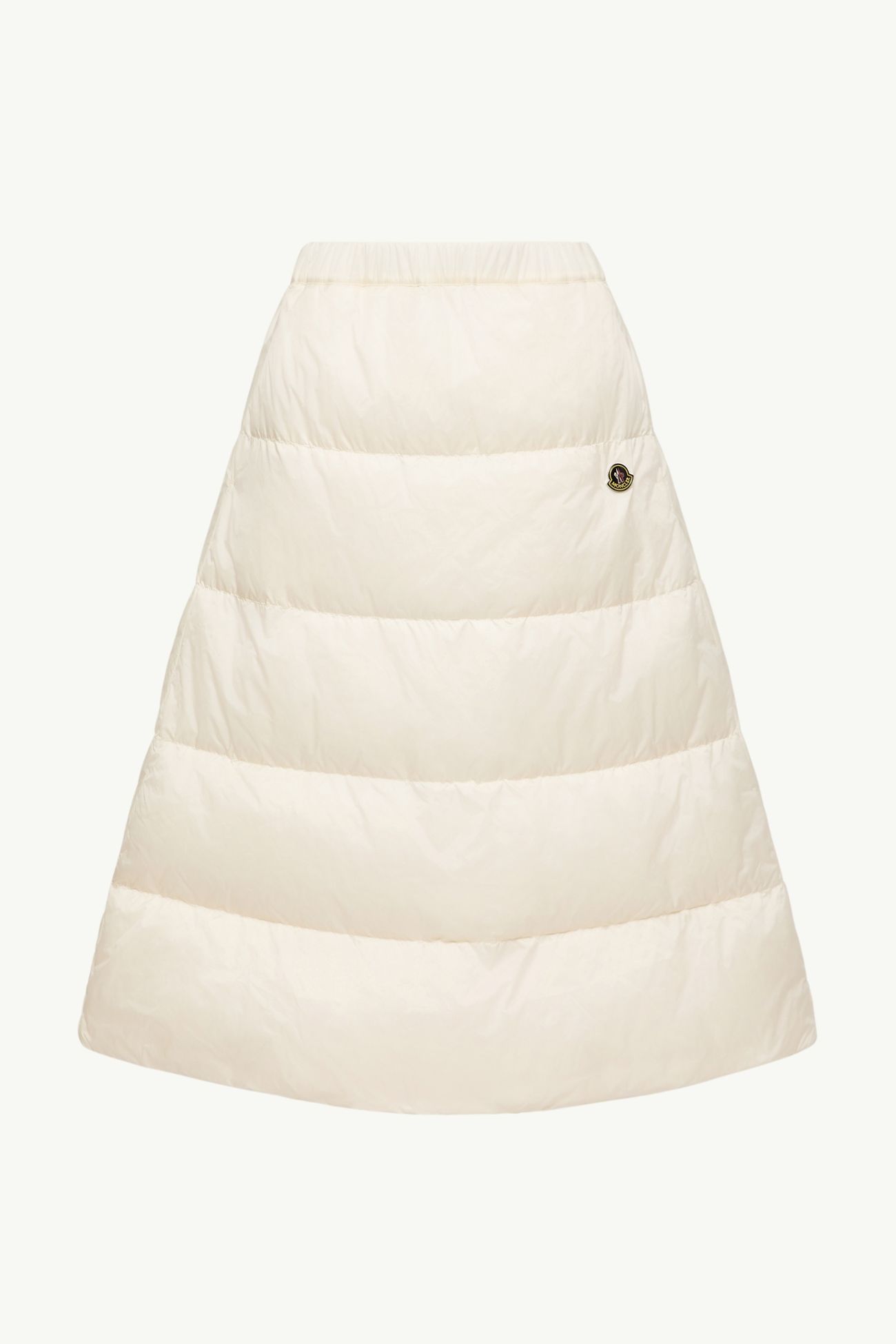 雙面羊毛斜紋布夾層中長裙 女士 白色 Moncler 2