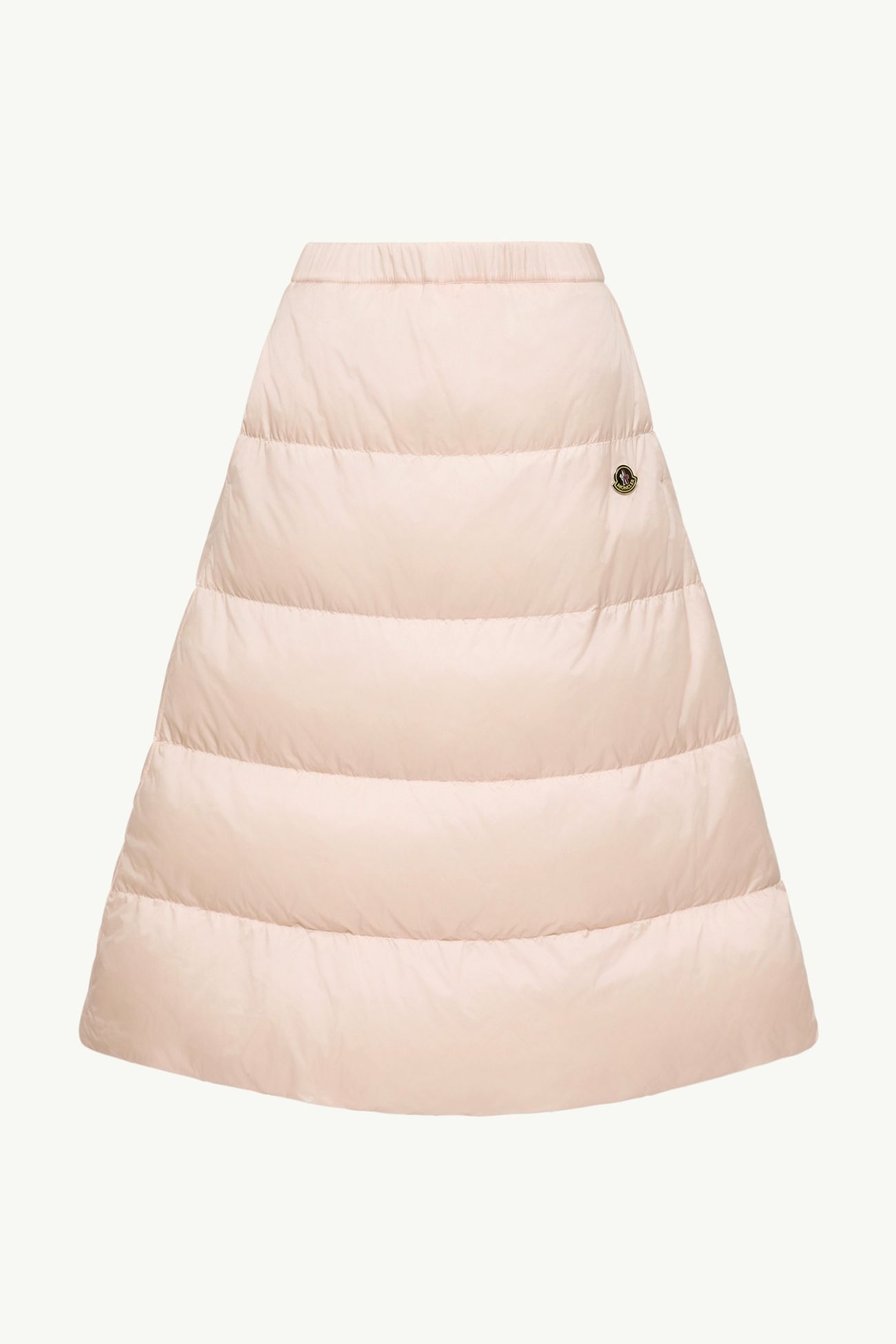 雙面羊毛斜紋布夾層中長裙 女士 淺粉紅色 Moncler 2