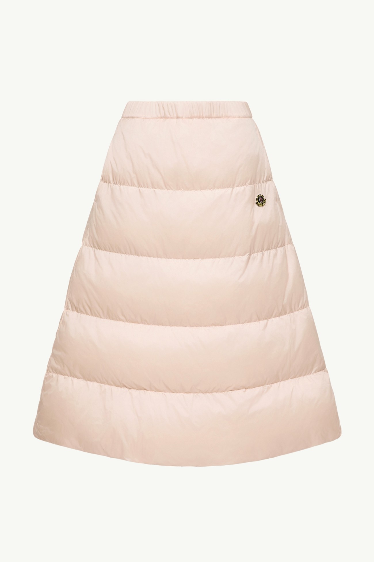雙面羊毛斜紋布夾層中長裙 女士 淺粉紅色 Moncler 2