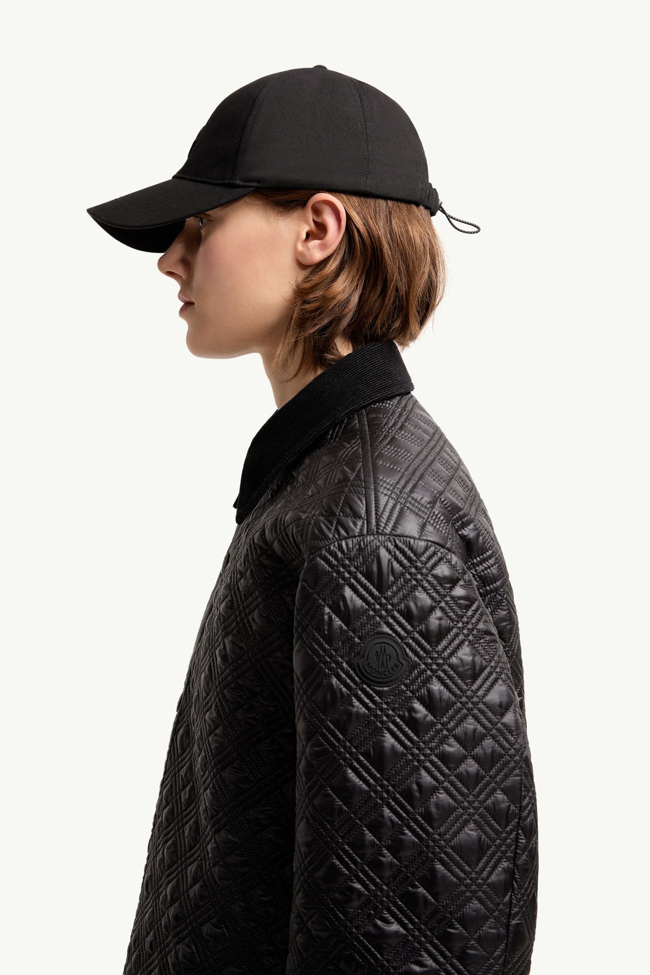 女士饰边加衬衬衫式夹克外套 女士 黑色 Moncler 1