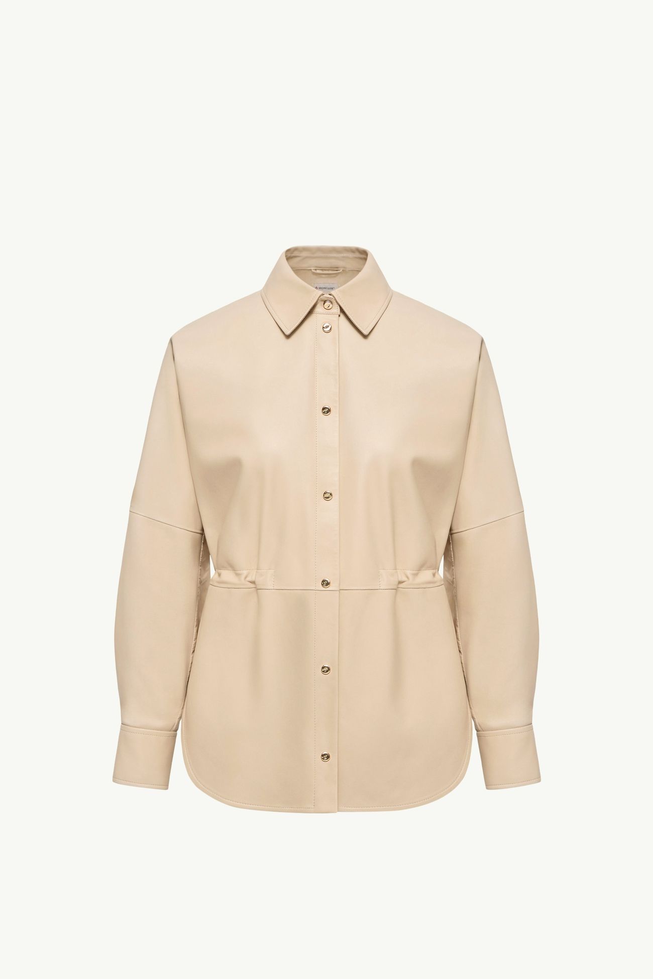 女士皮革长袖衬衫 女士 浅米色 Moncler 2