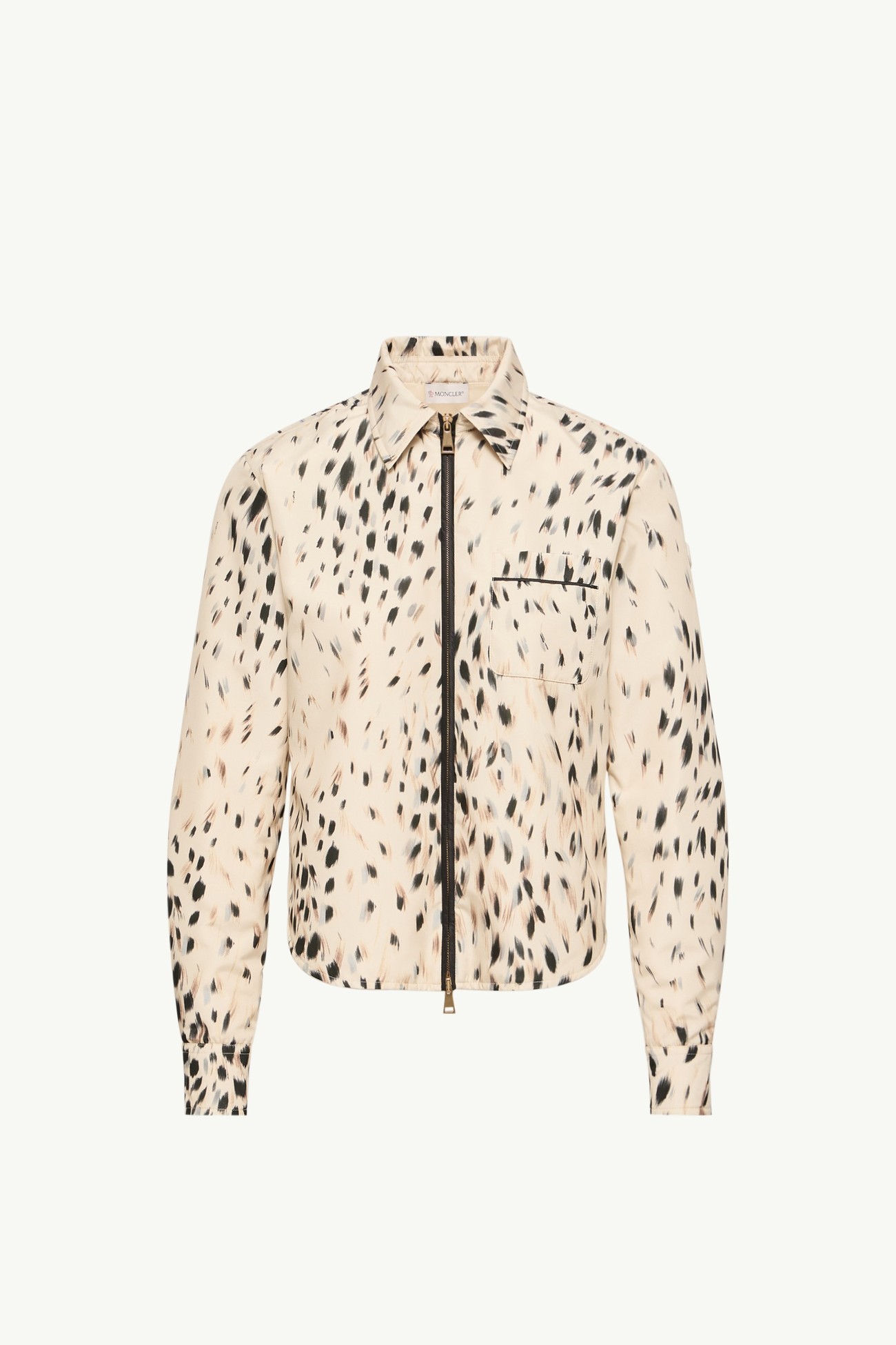 動物印花拉鏈恤衫 女士 象牙白色 Moncler 2