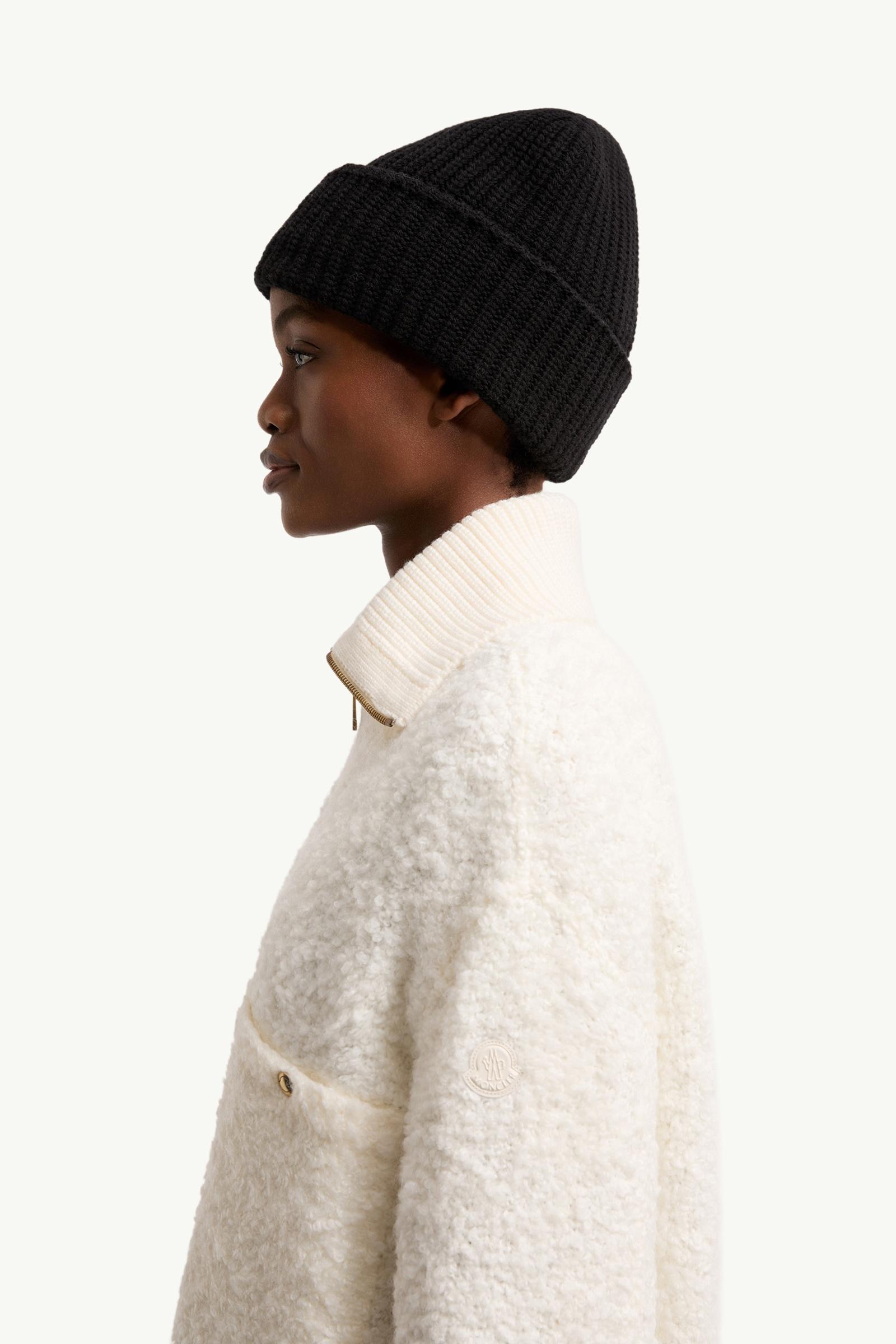 *ゆい*✨️MONCLER✨️モンクレール　 ホワイニット White Ivory Tweed Zip-Up Shirt Jacket - Lightweight Down Jackets