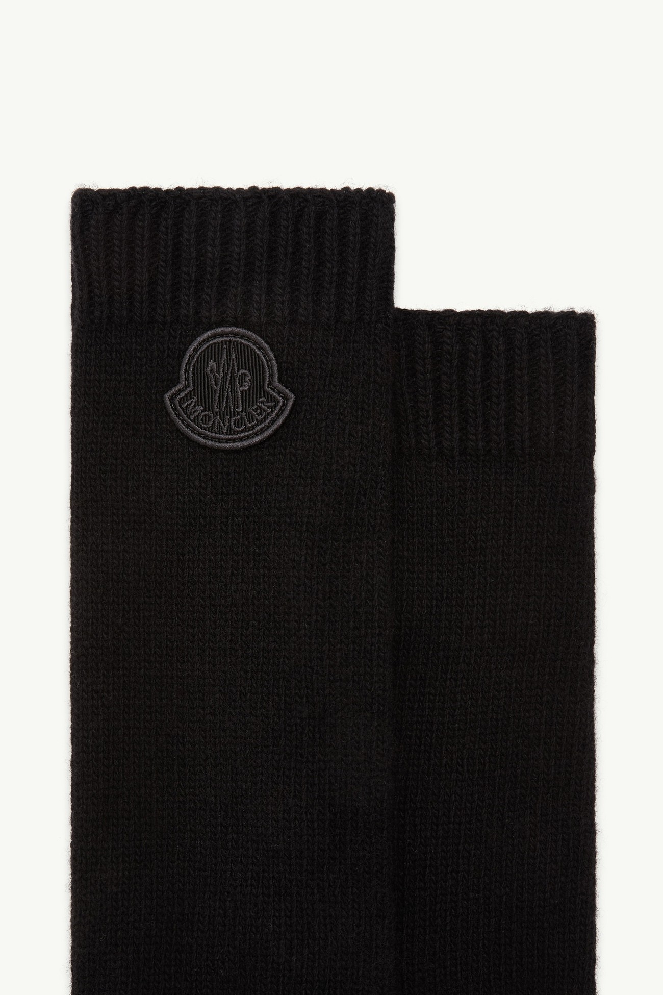 Wool & Cashmere Blend Gloves Women Black Moncler 3