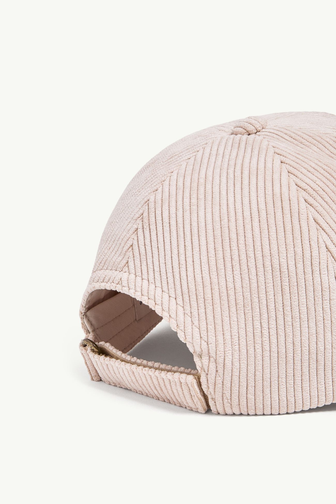 Corduroy Baseball Cap Women Light Beige Moncler 4