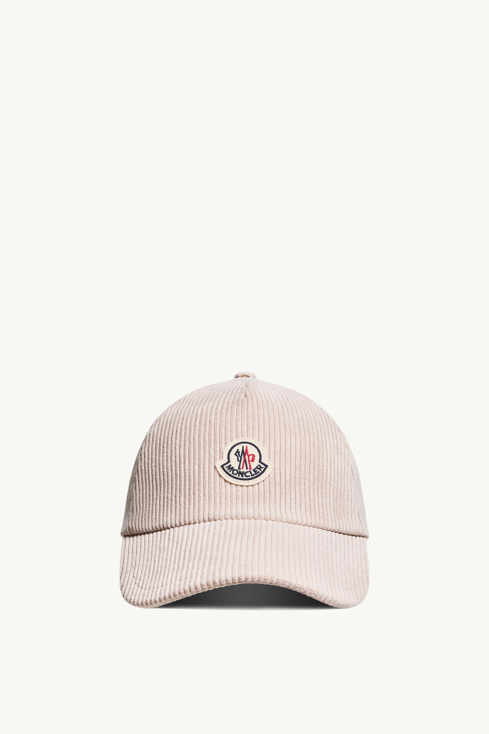Light Beige Corduroy Baseball Cap - Hats & Beanies for Women