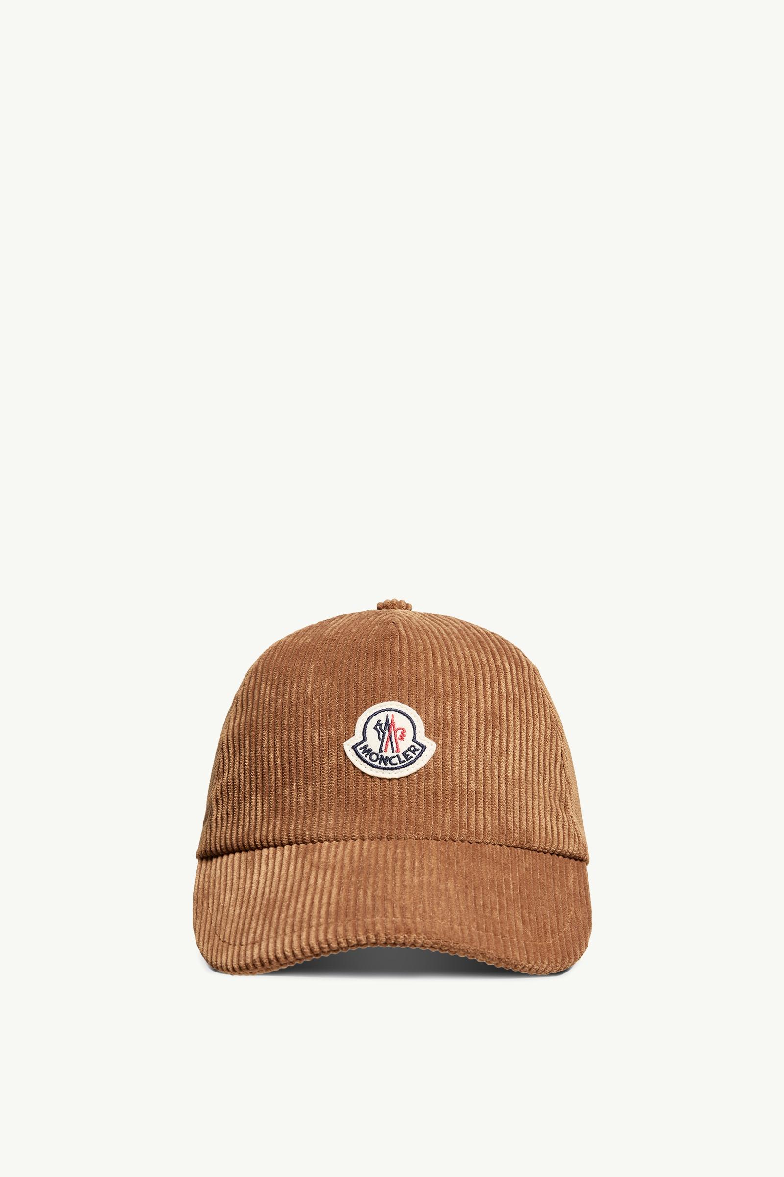Corduroy Baseball Cap Women Camel Beige Moncler, 1 of 0
