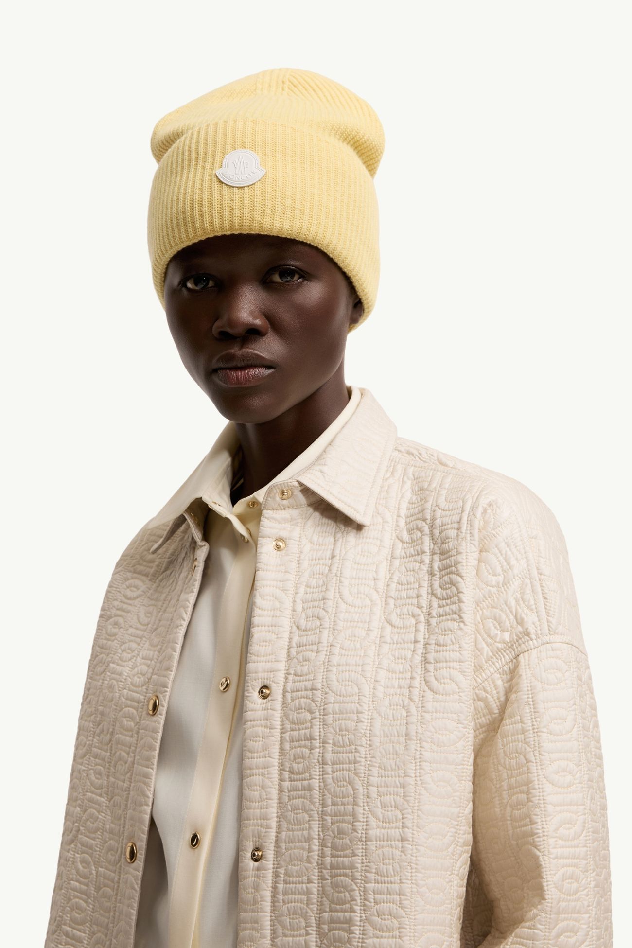 ニットキャップ レディース オーシャンイエロー Moncler 1
